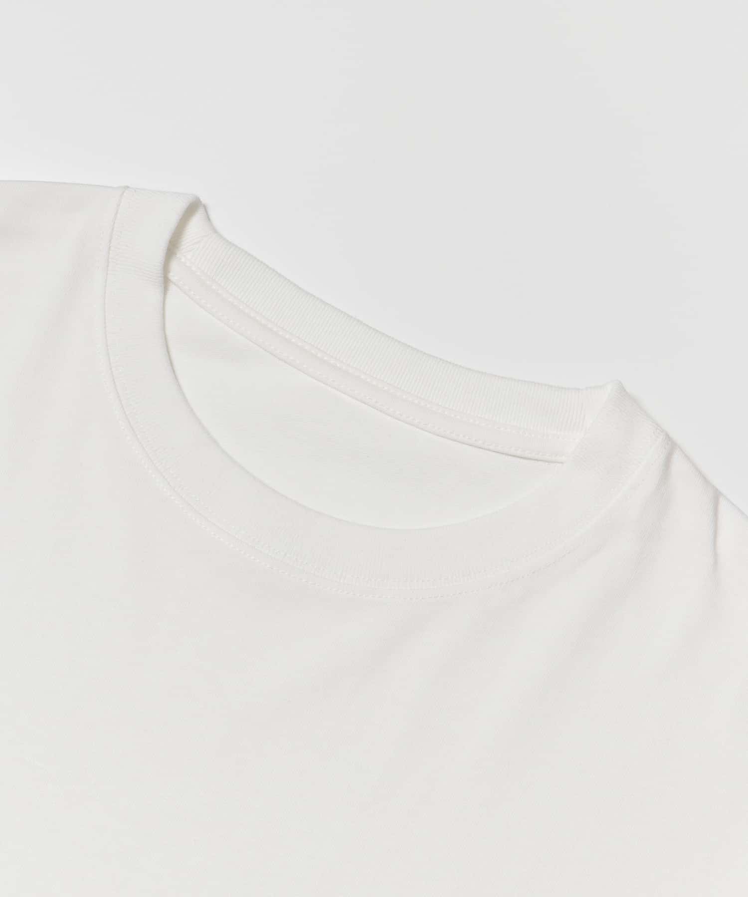 オーガニックコットンチュニックトップ OFF WHITE one