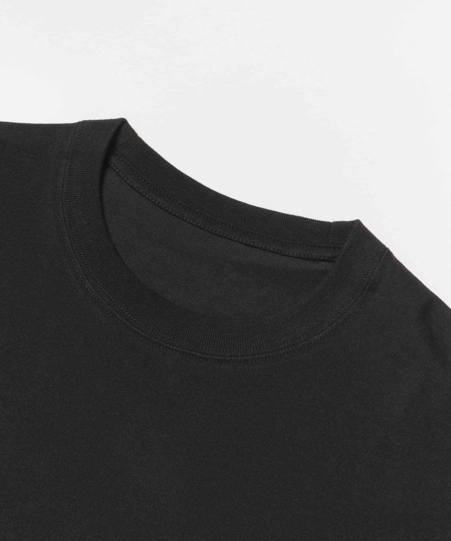 オーガニックコットンチュニックトップ BLACK one