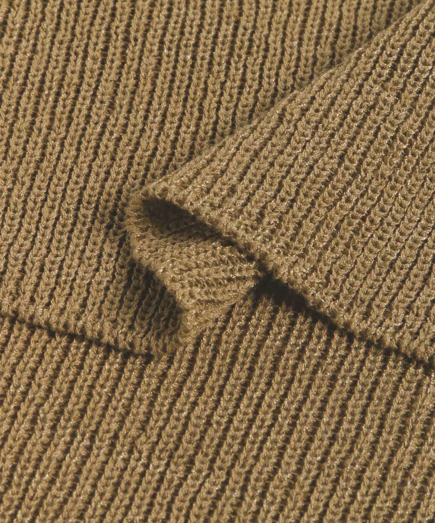ロングケーブルベスト BEIGE one