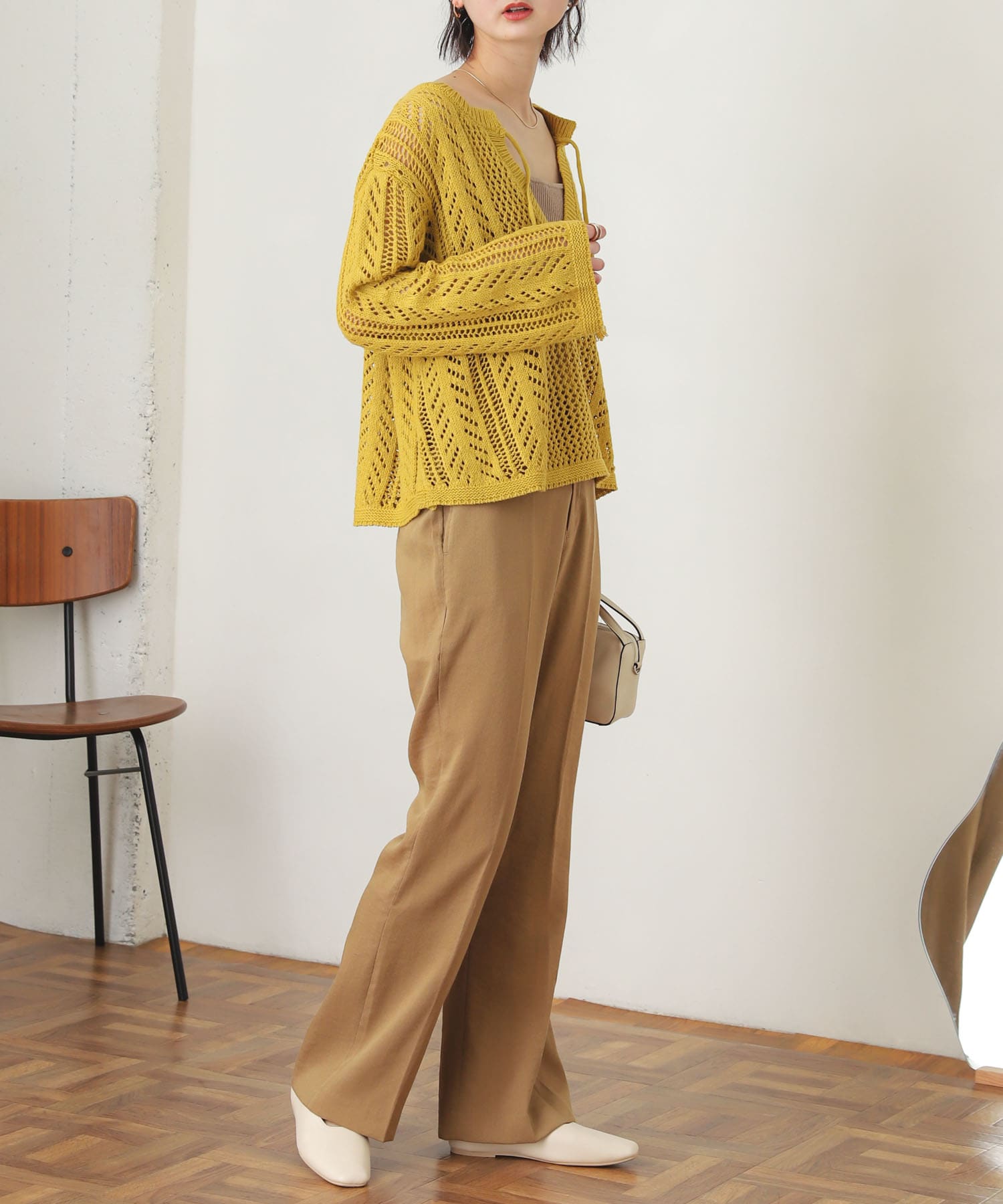 身長：169cm サイズ：one