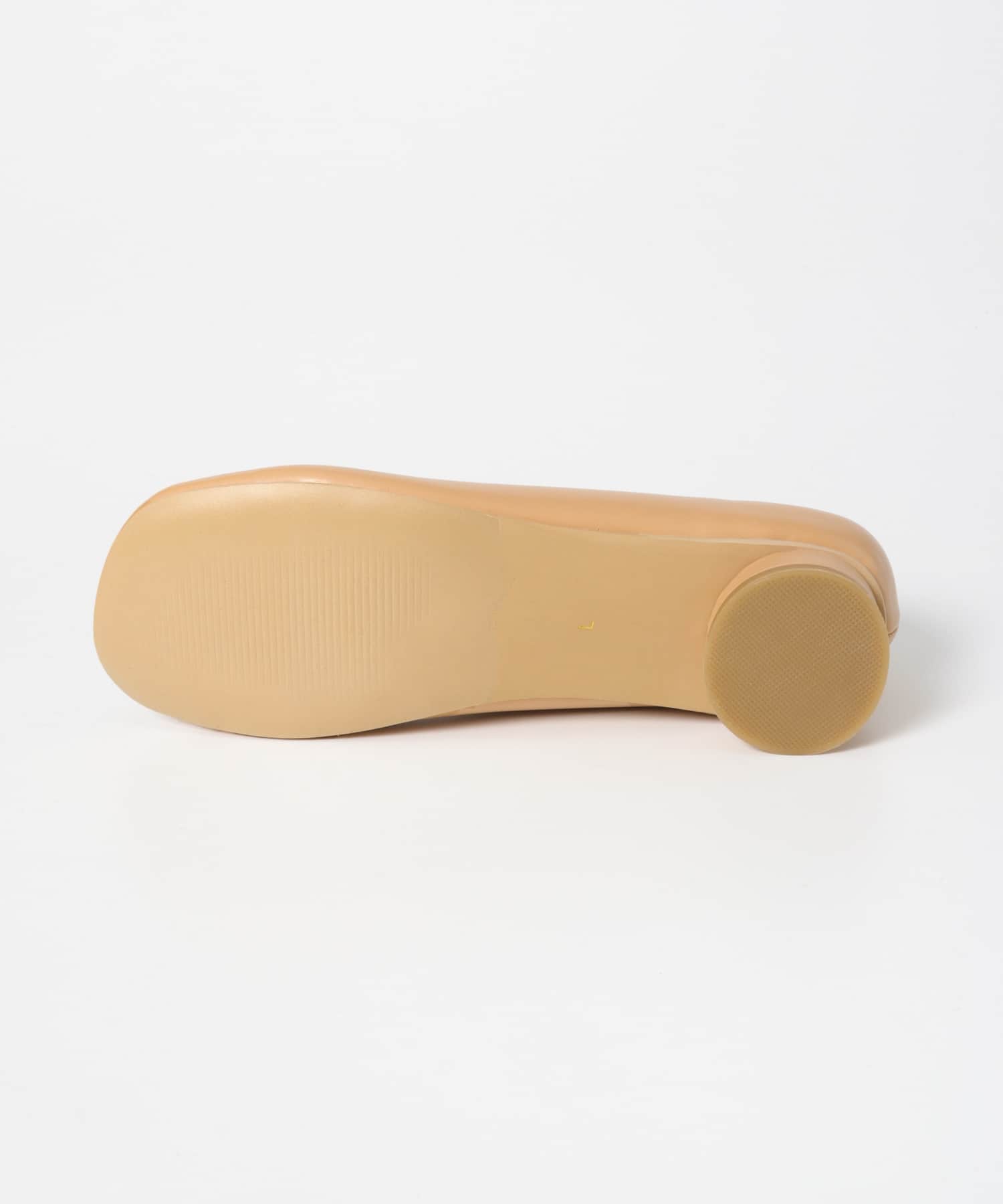 チャビートウパンプス BEIGE S
