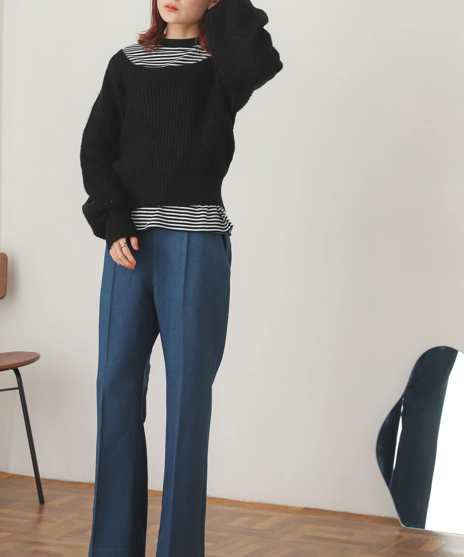 身長：162cm サイズ：one