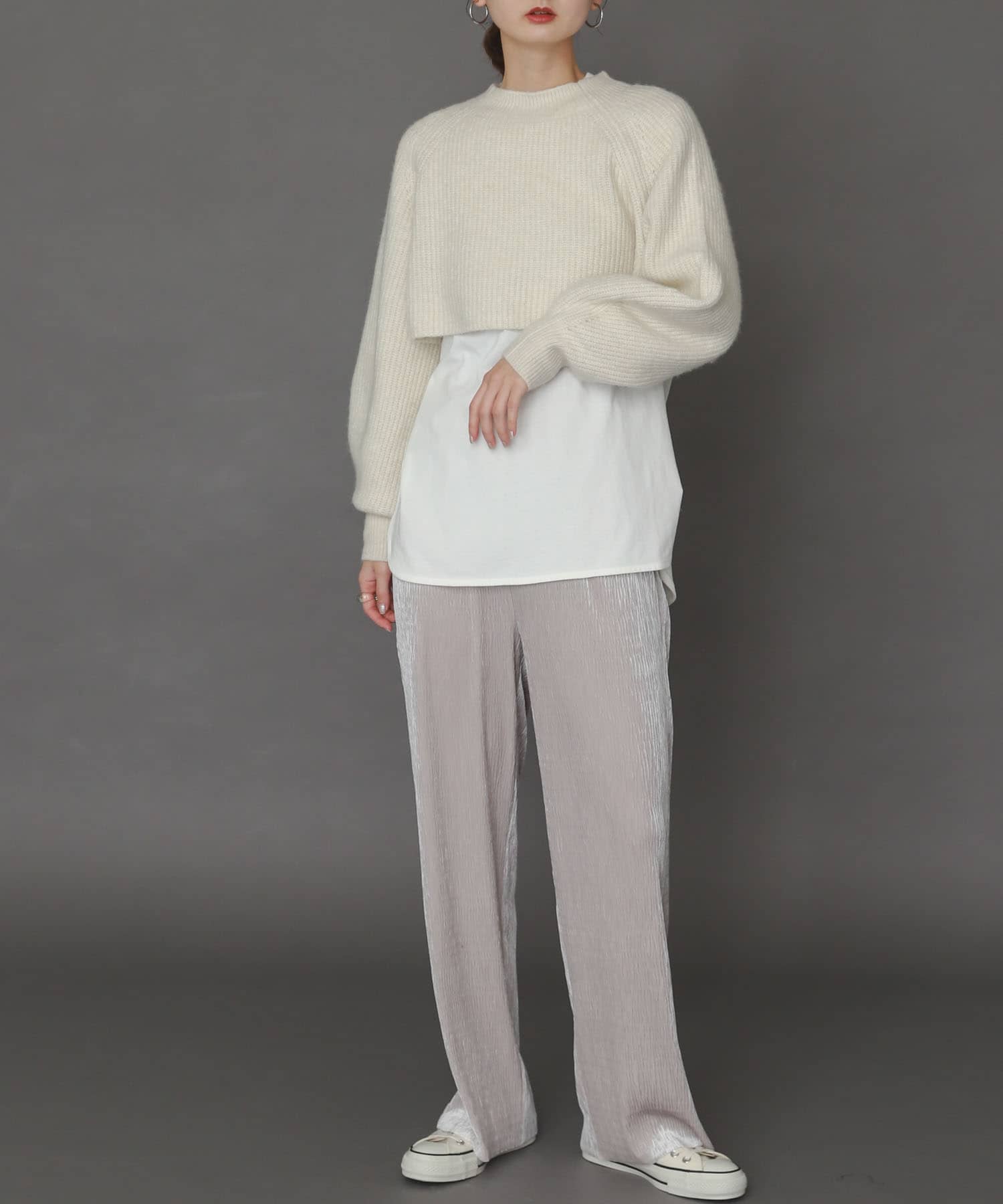 身長：169cm サイズ：one