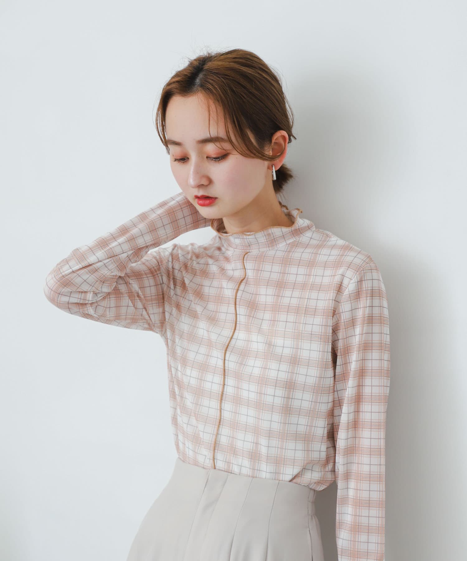身長：169cm サイズ：one