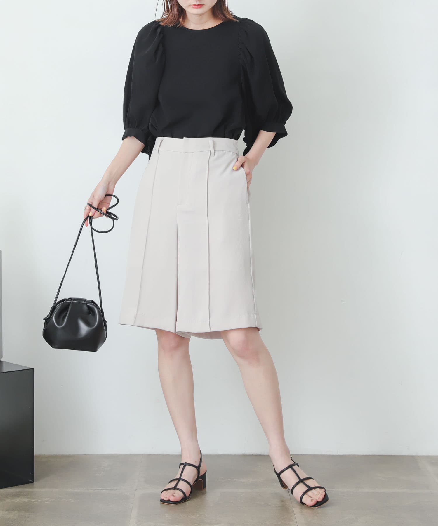 カルゼバミューダパンツ