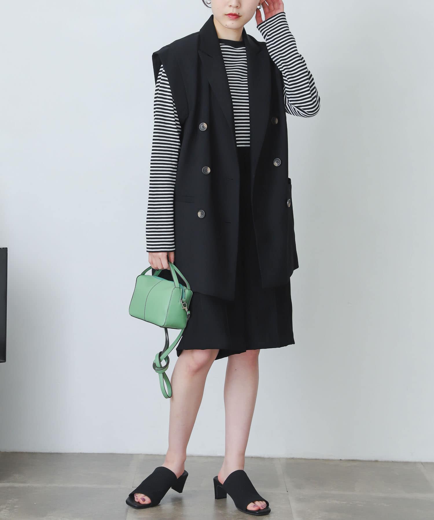 カルゼバミューダパンツ