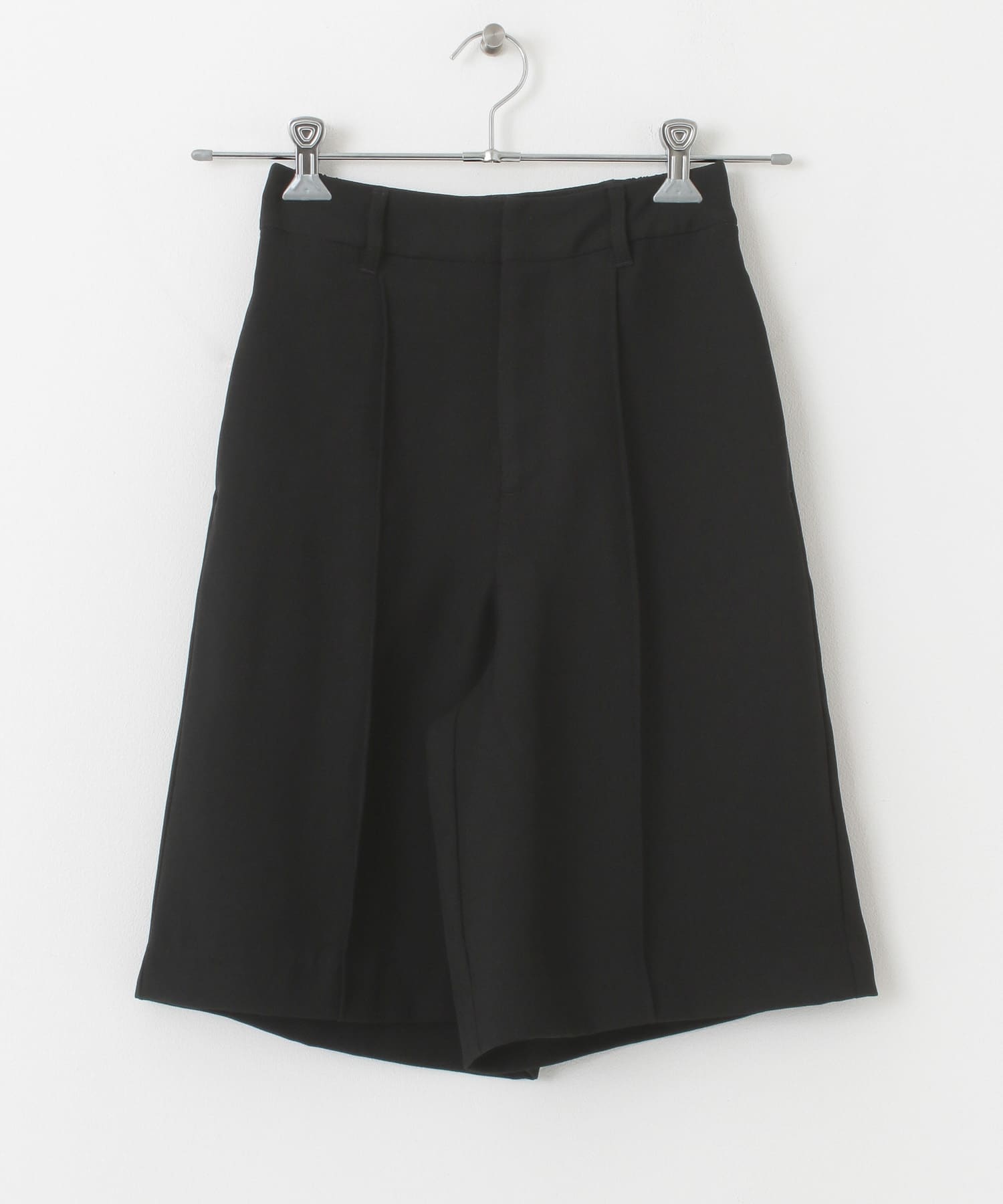 カルゼバミューダパンツ BLACK S