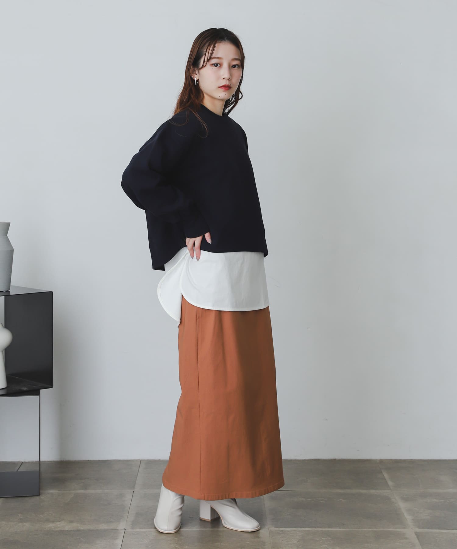 身長：156cm サイズ：M