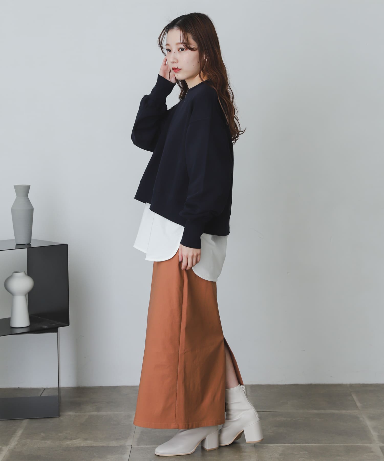 身長：156cm サイズ：M