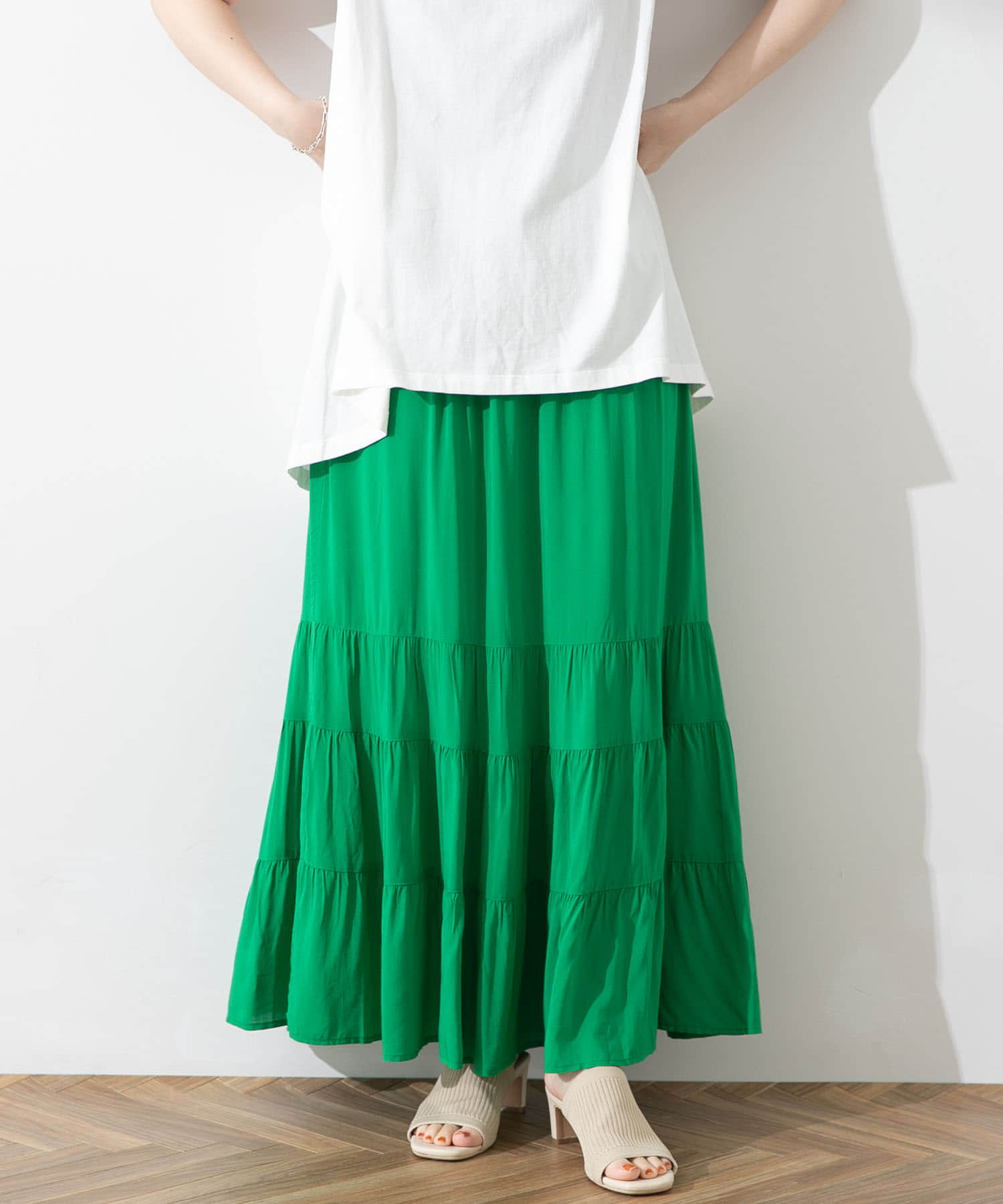身長：160cm サイズ：one