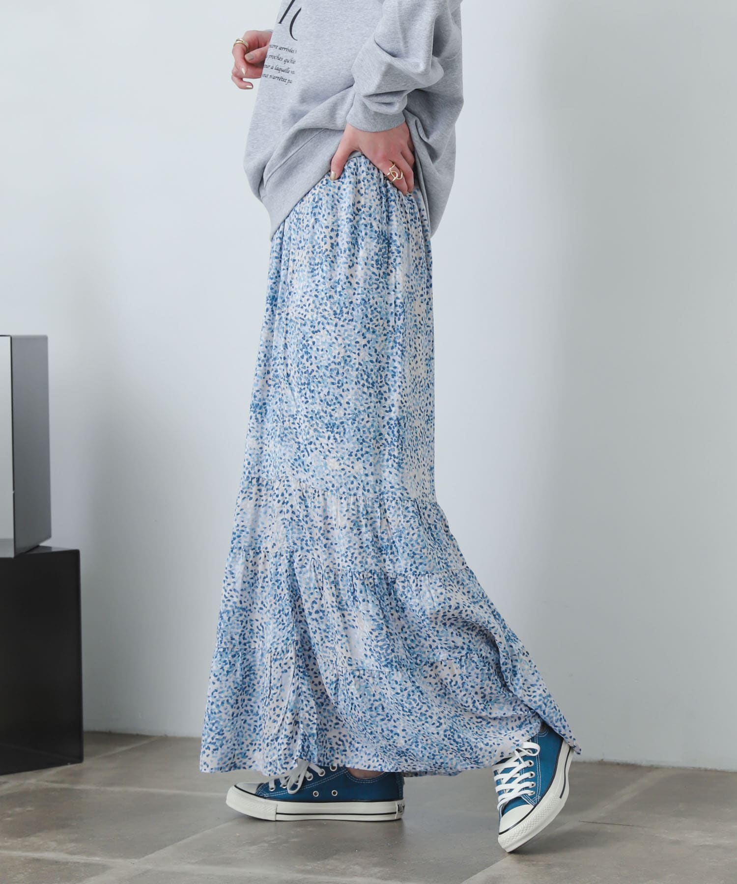 身長：169cm サイズ：one