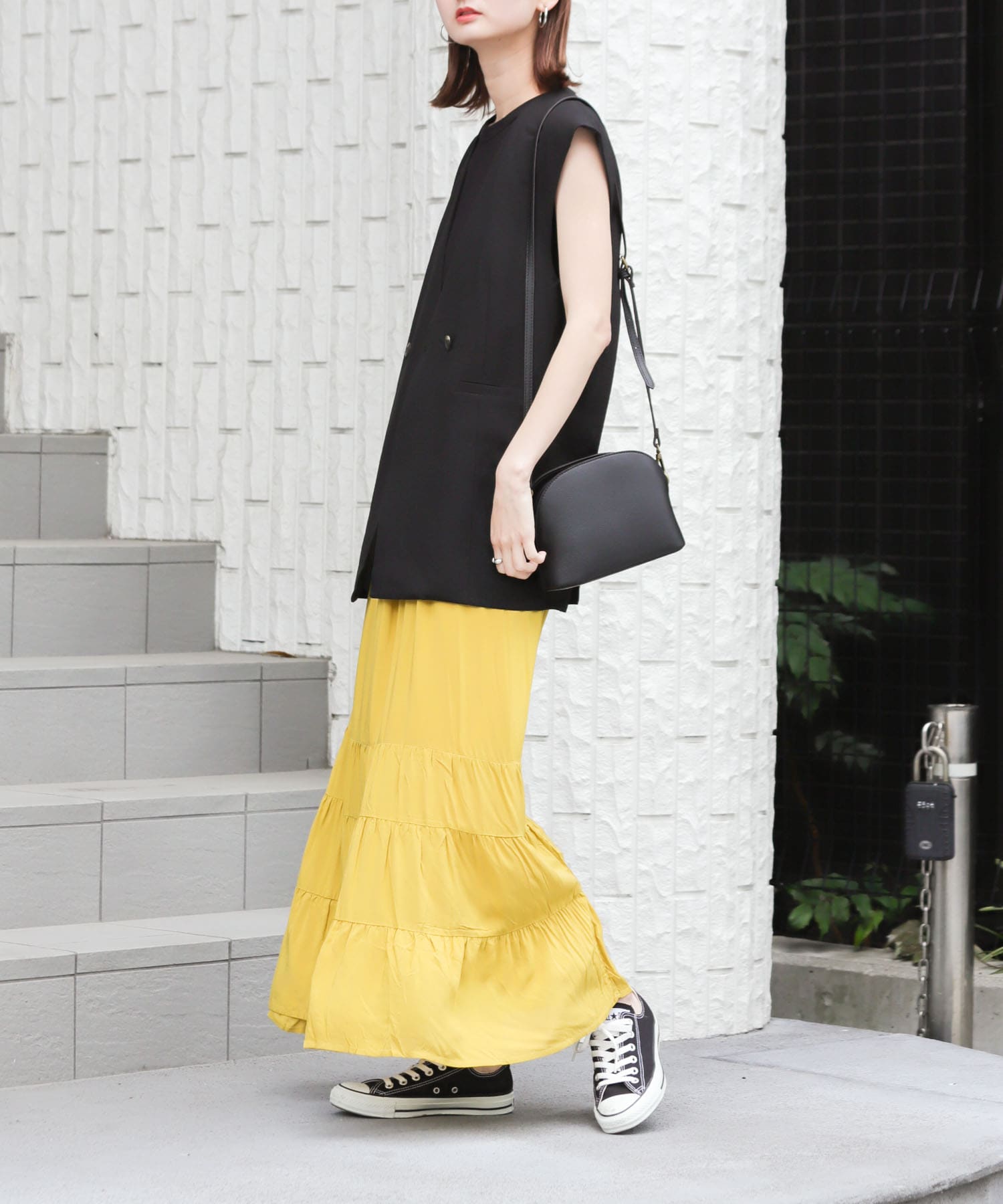 身長：169cm サイズ：one