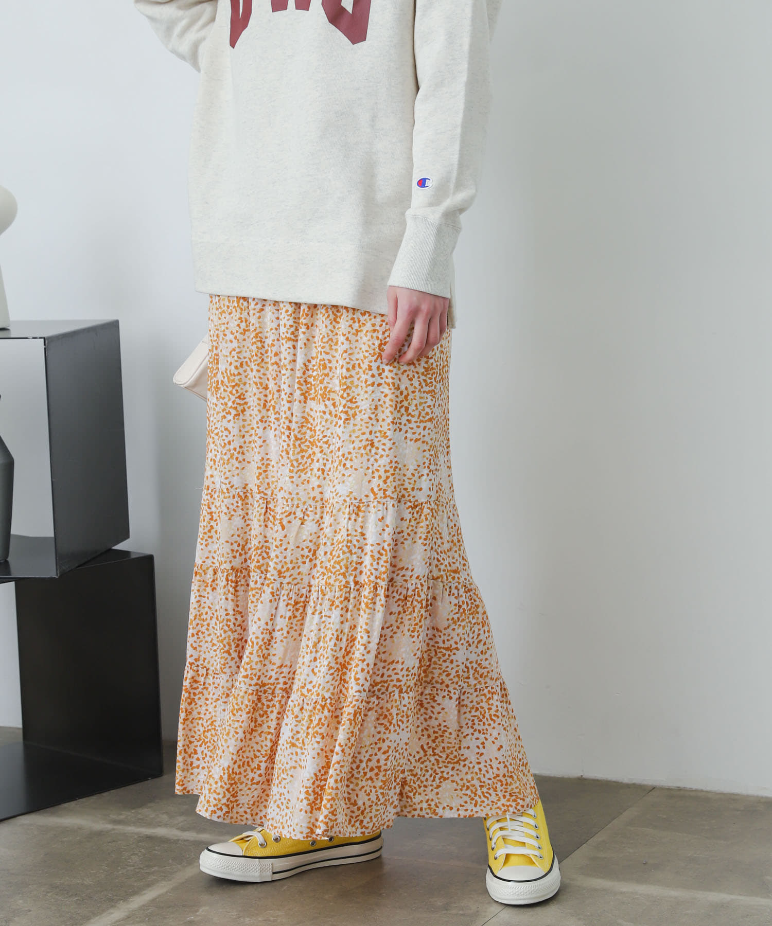 ティアードスカート