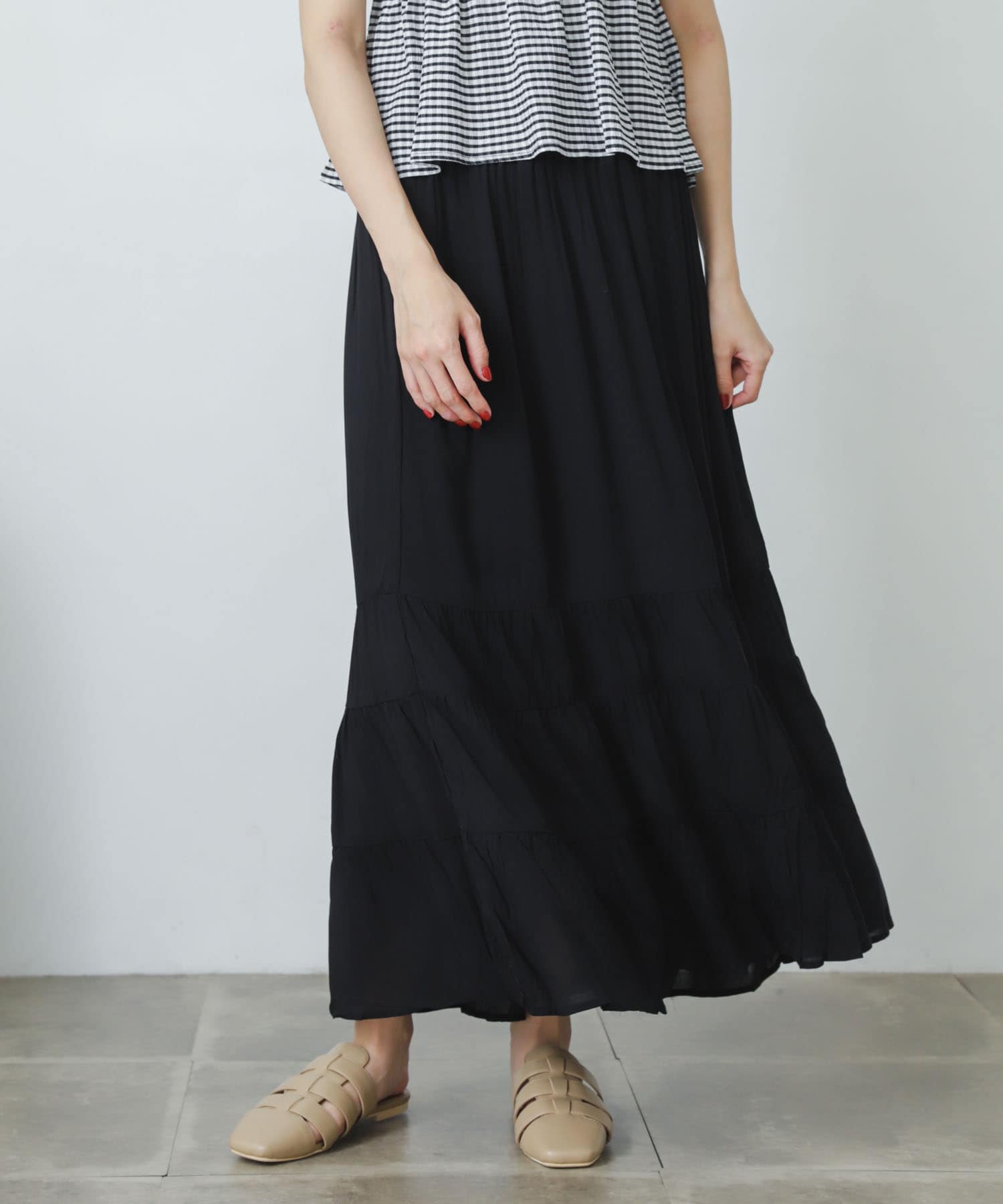 身長：162cm サイズ：one