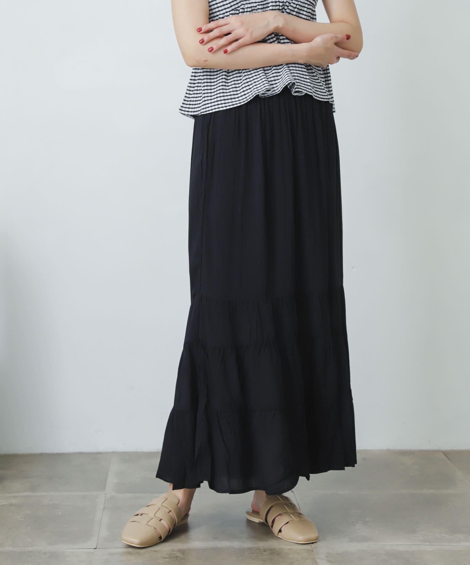 身長：162cm サイズ：one
