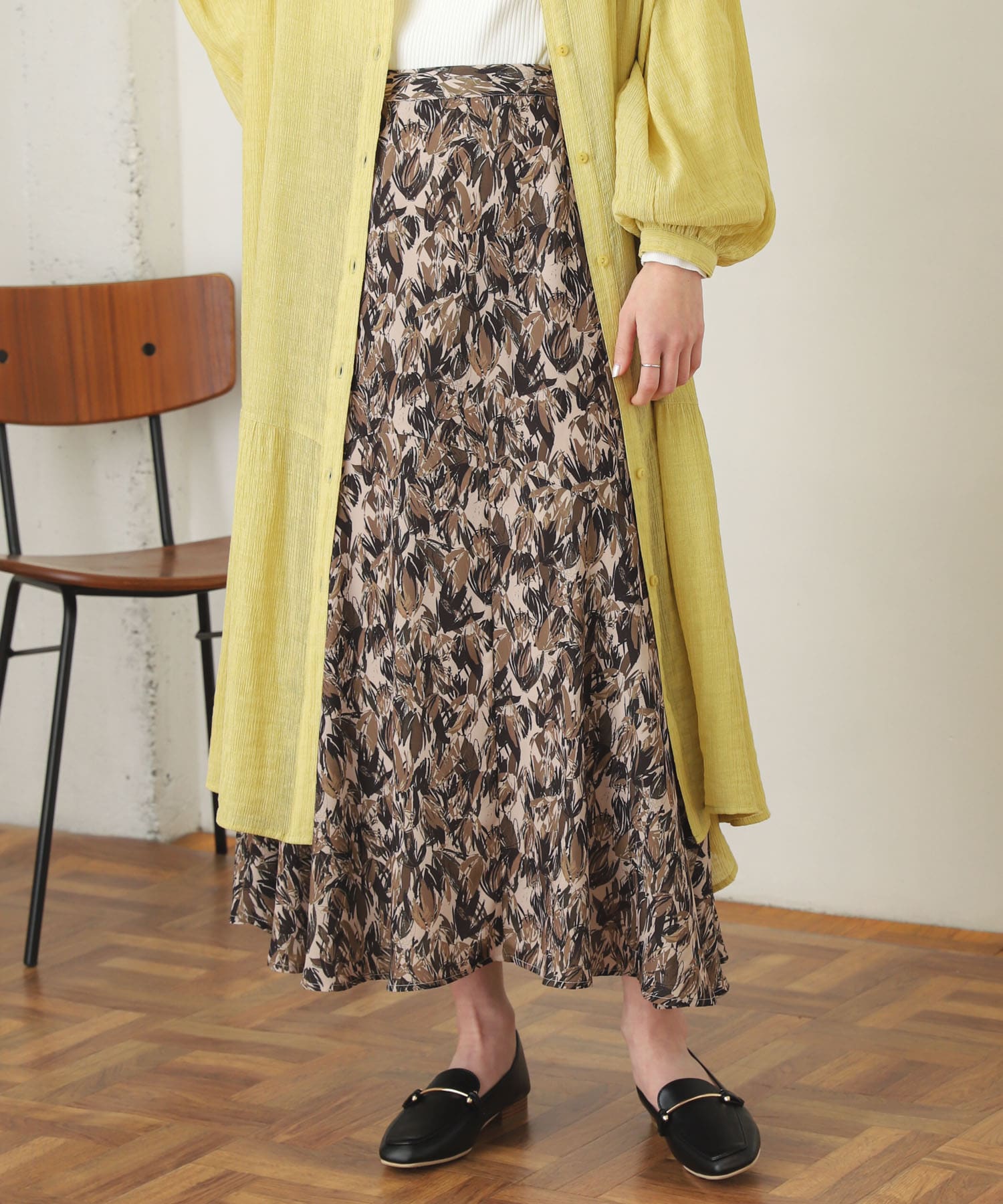 ヨウリュウティアードワンピース YELLOW one