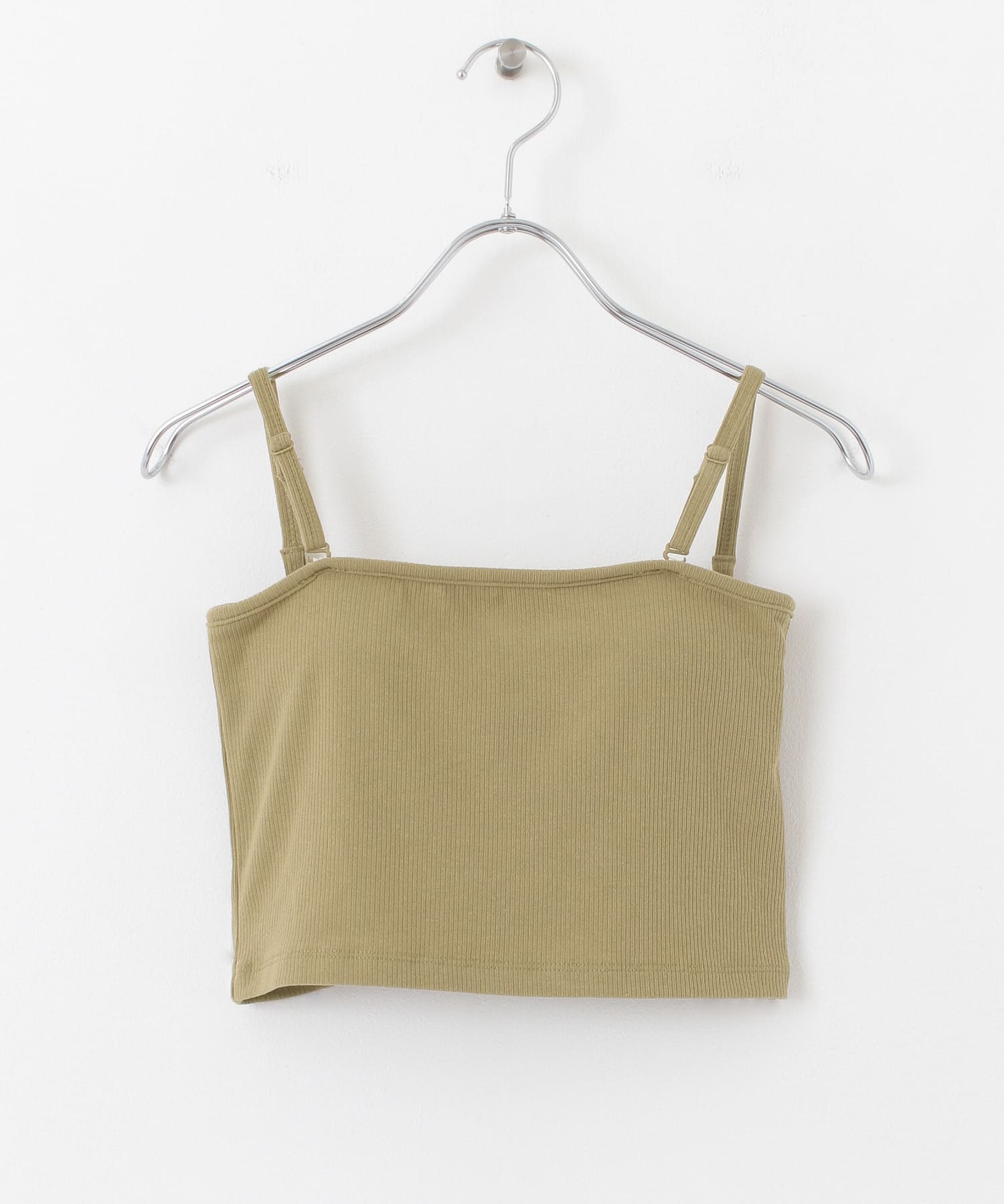 2WAYクロップドキャミソール BEIGE one