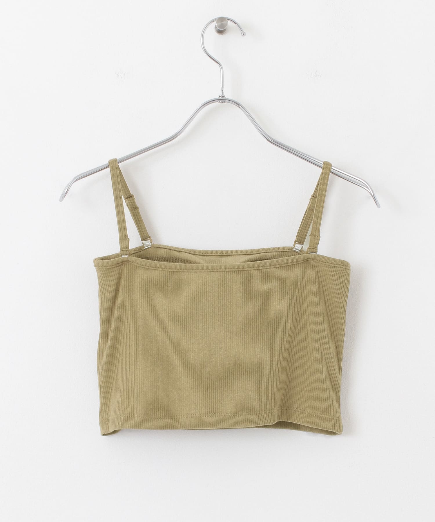 2WAYクロップドキャミソール BEIGE one