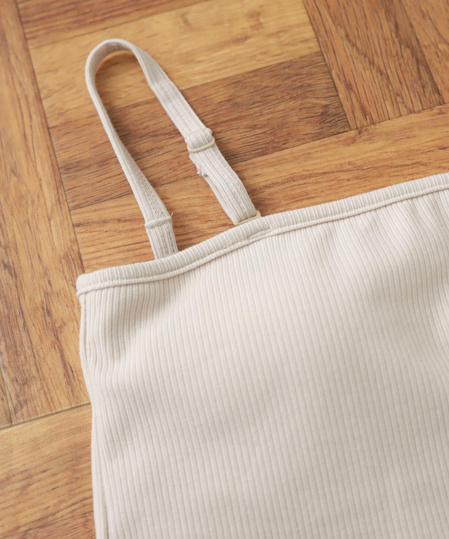 2WAYクロップドキャミソール IVORY one
