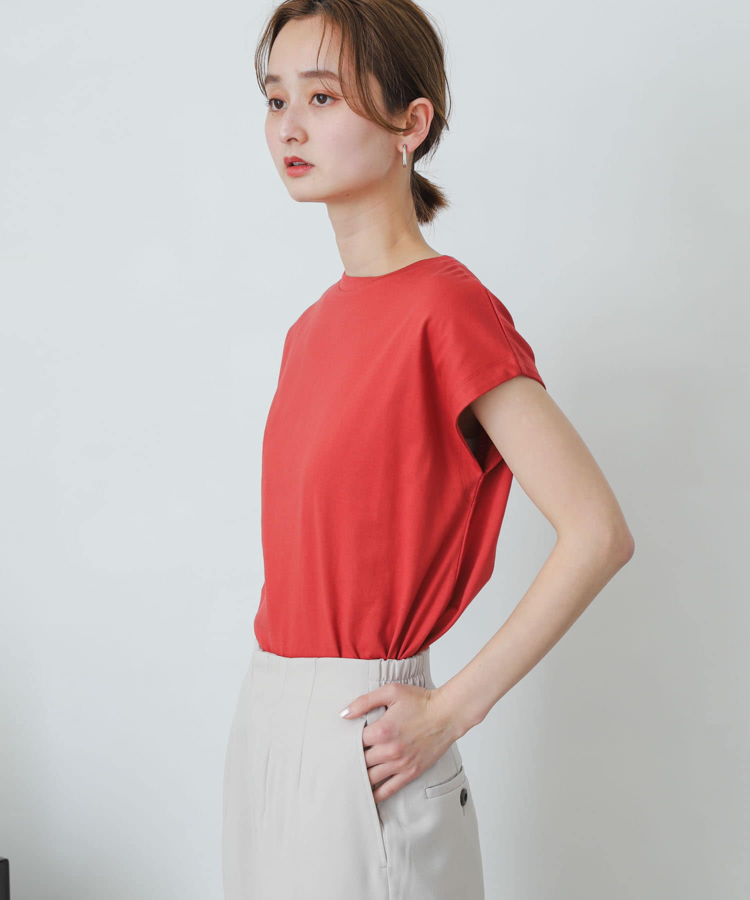 身長：169cm サイズ：one