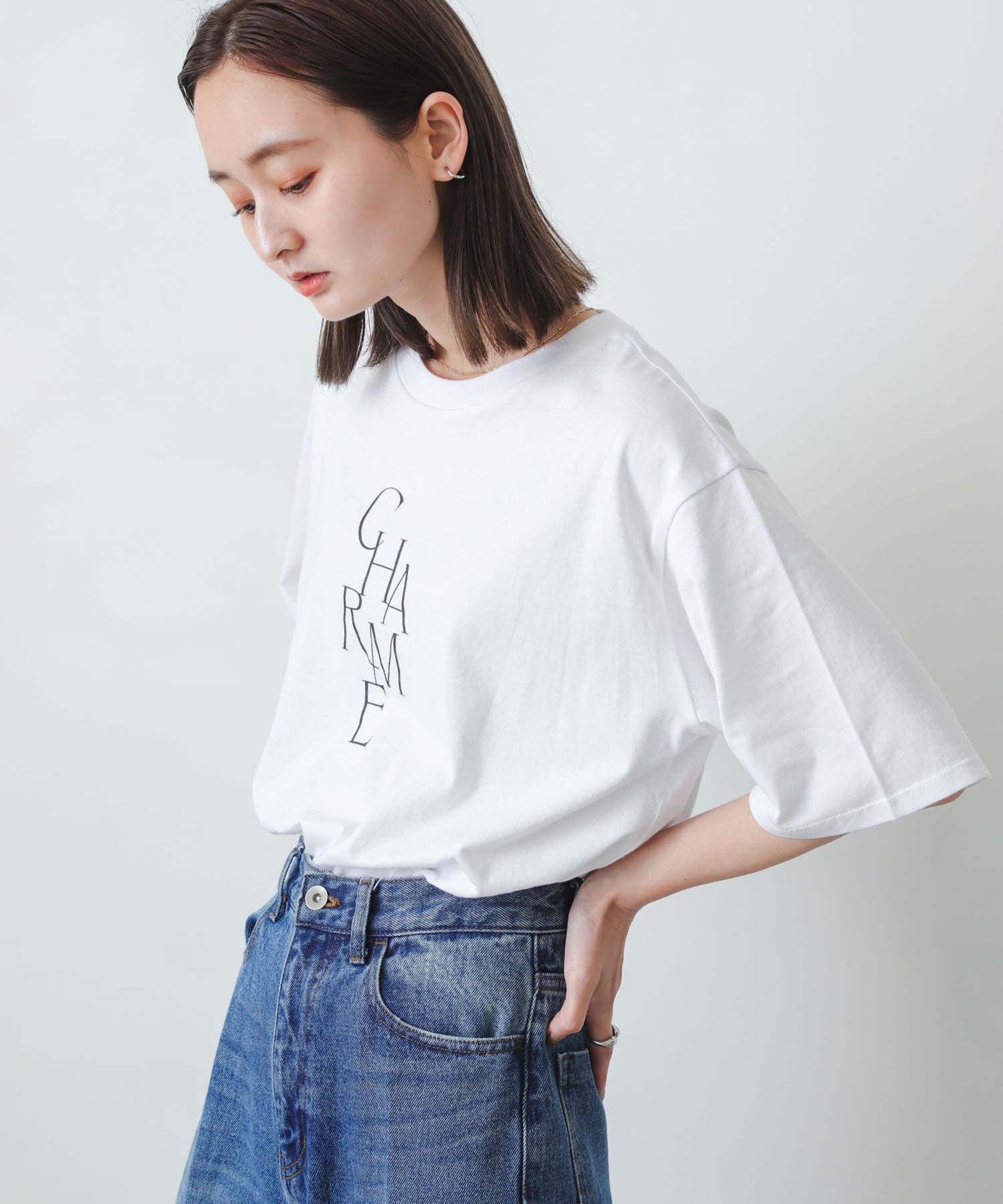 身長：169cm サイズ：one