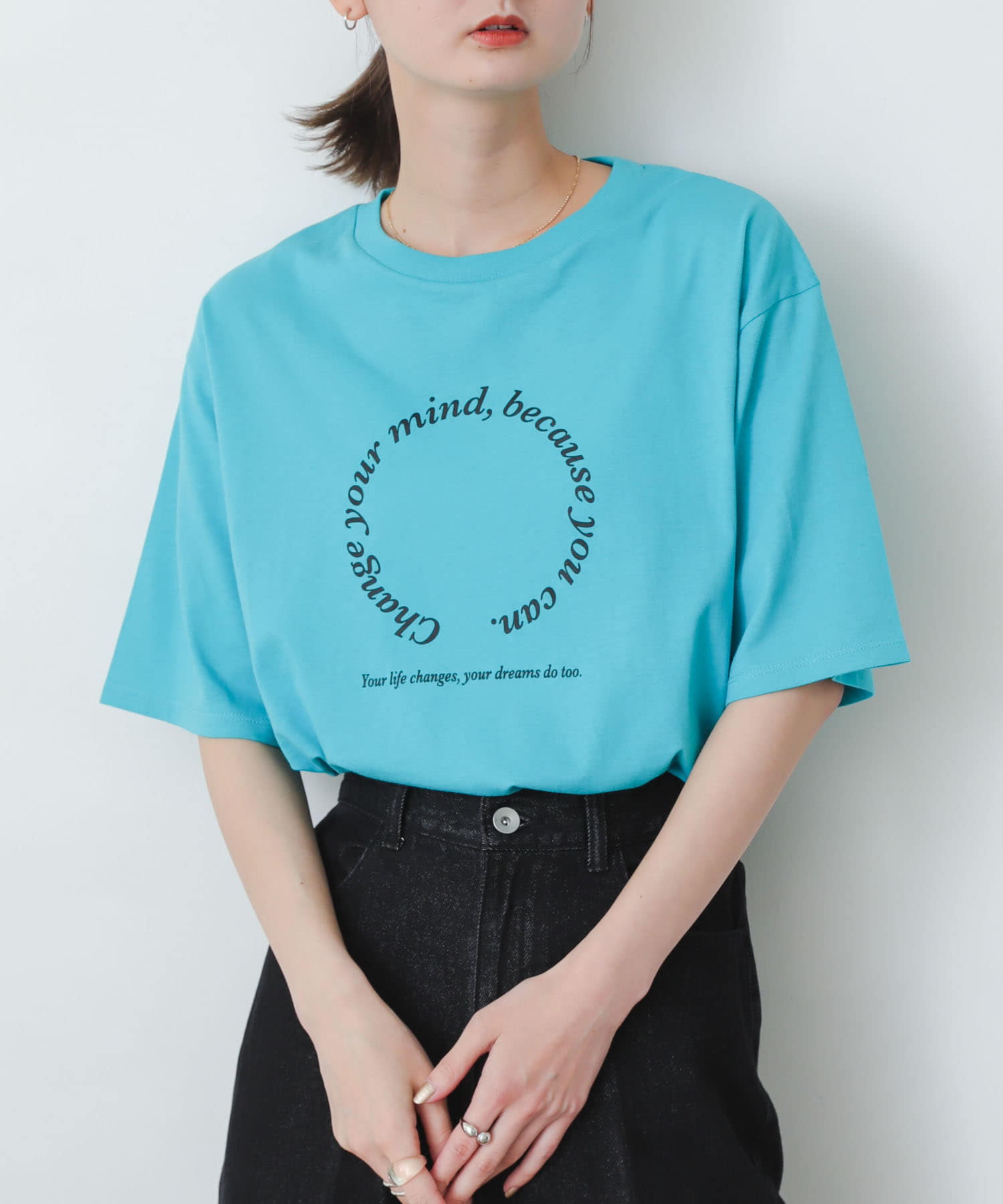 身長：169cm サイズ：one