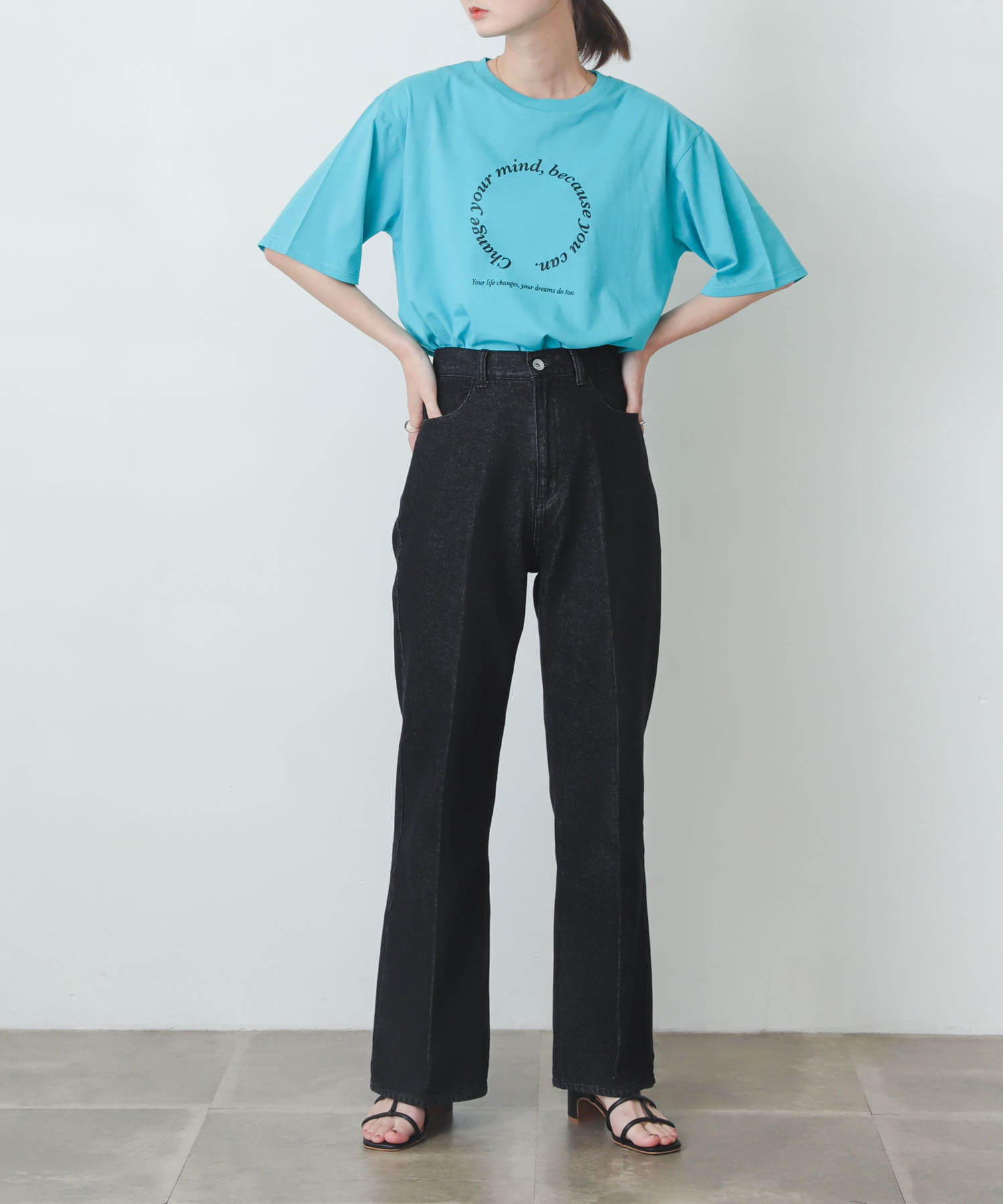 身長：169cm サイズ：one
