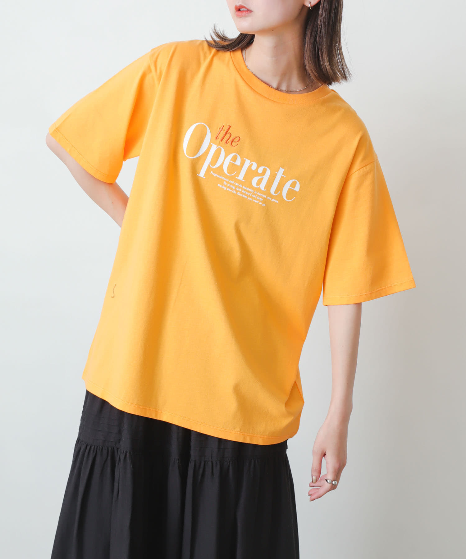 身長：169cm サイズ：one