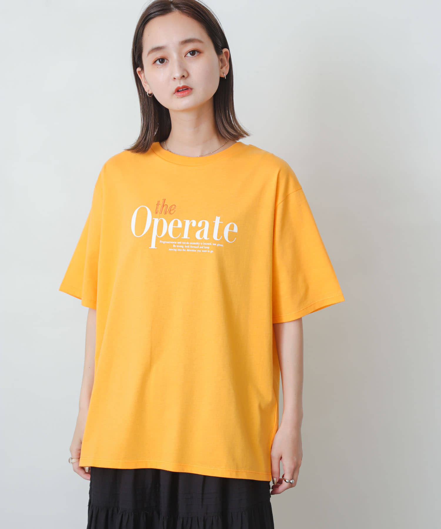 身長：169cm サイズ：one