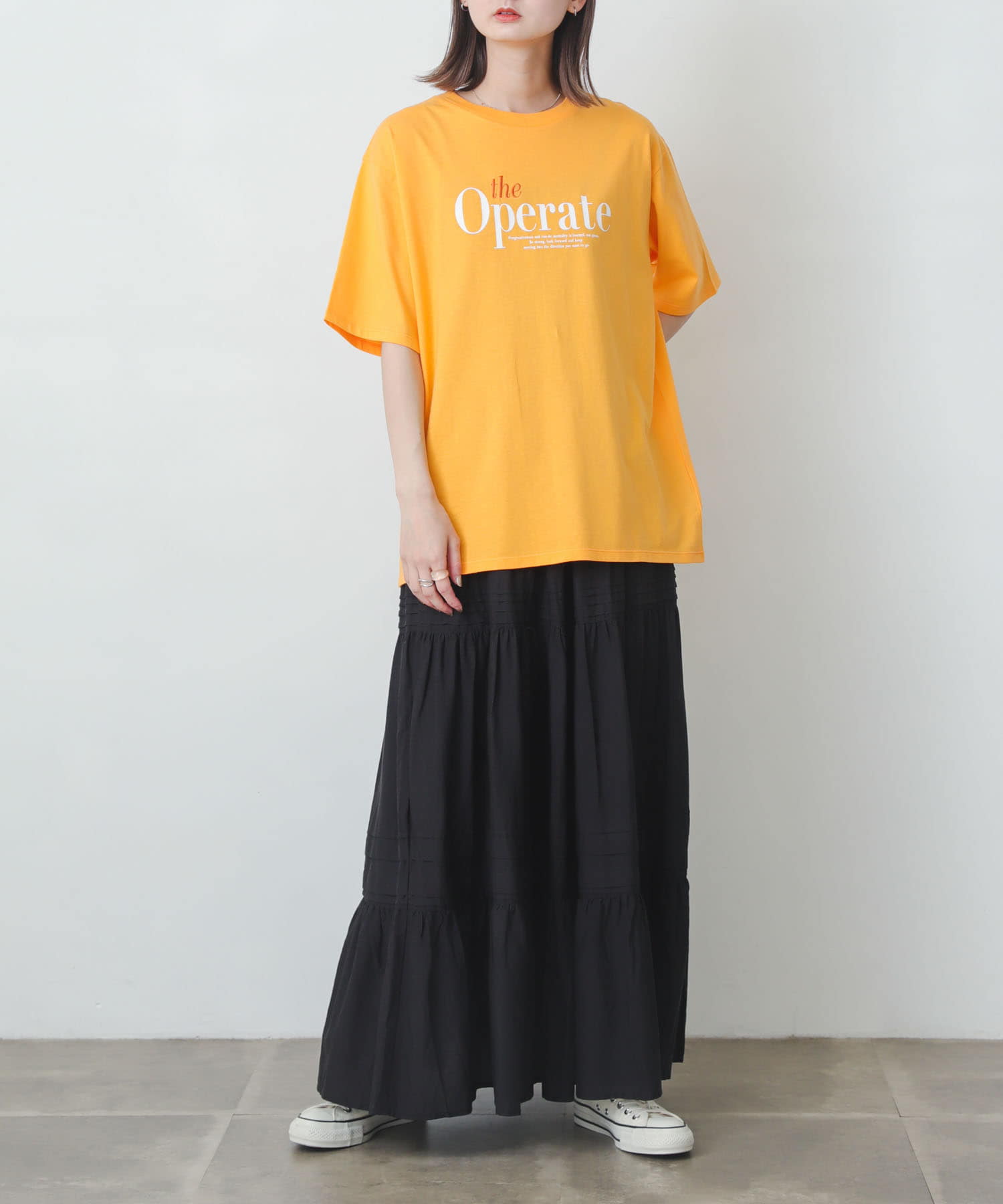 身長：169cm サイズ：one