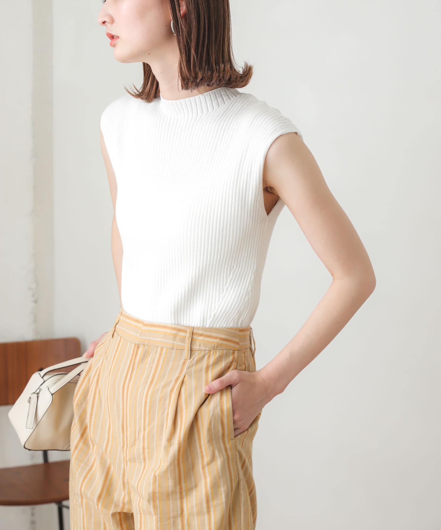 身長：169cm サイズ：one