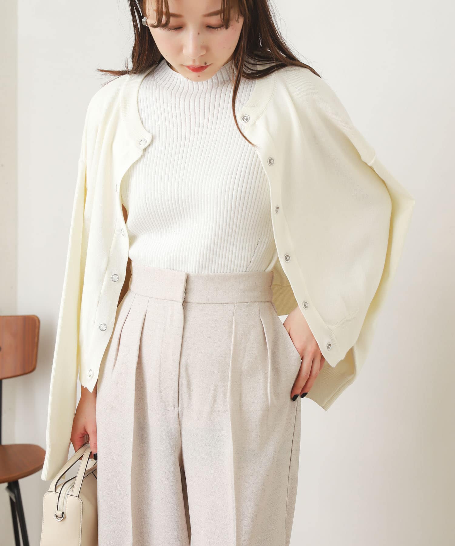 身長：156cm サイズ：one