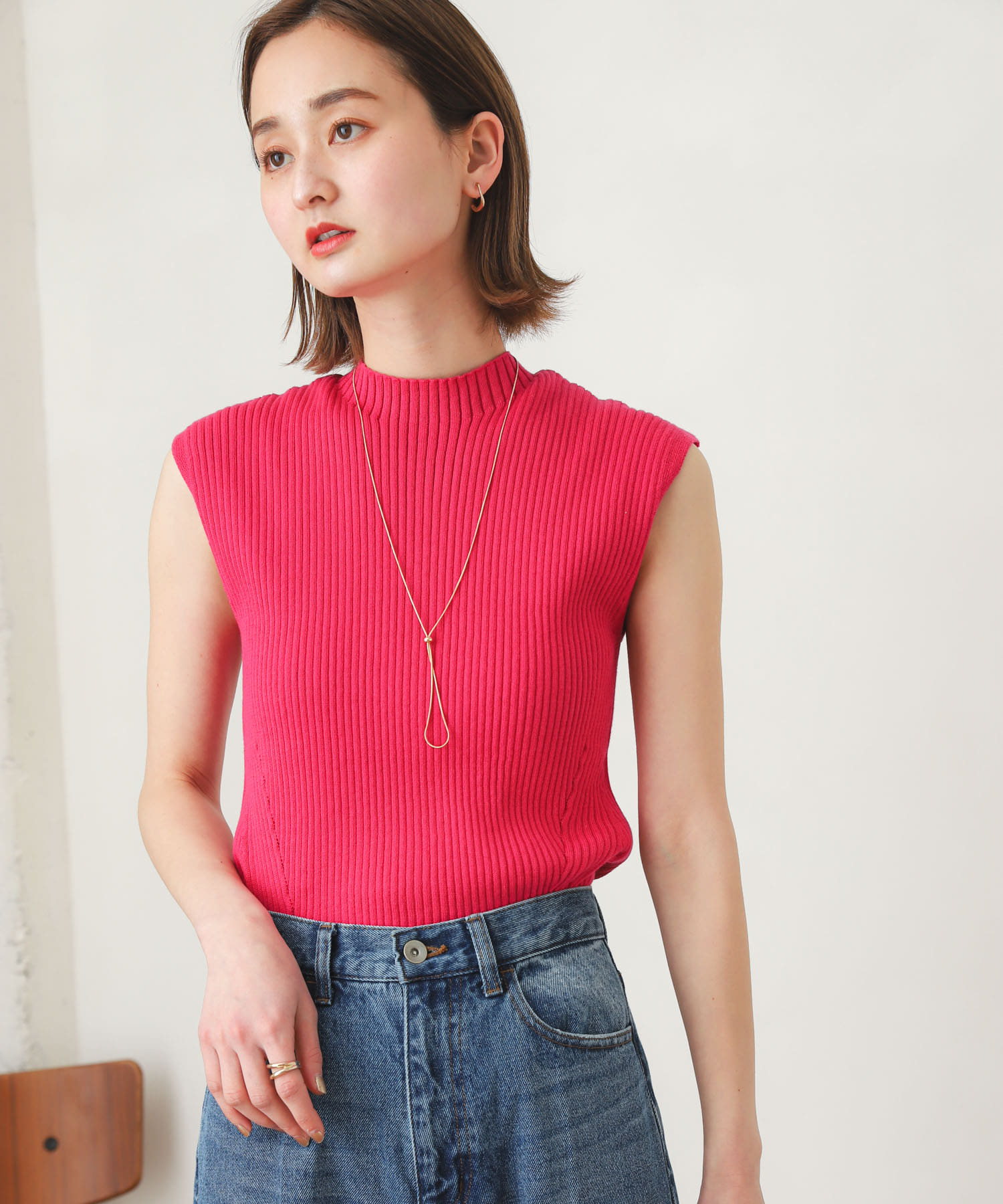 身長：169cm サイズ：one