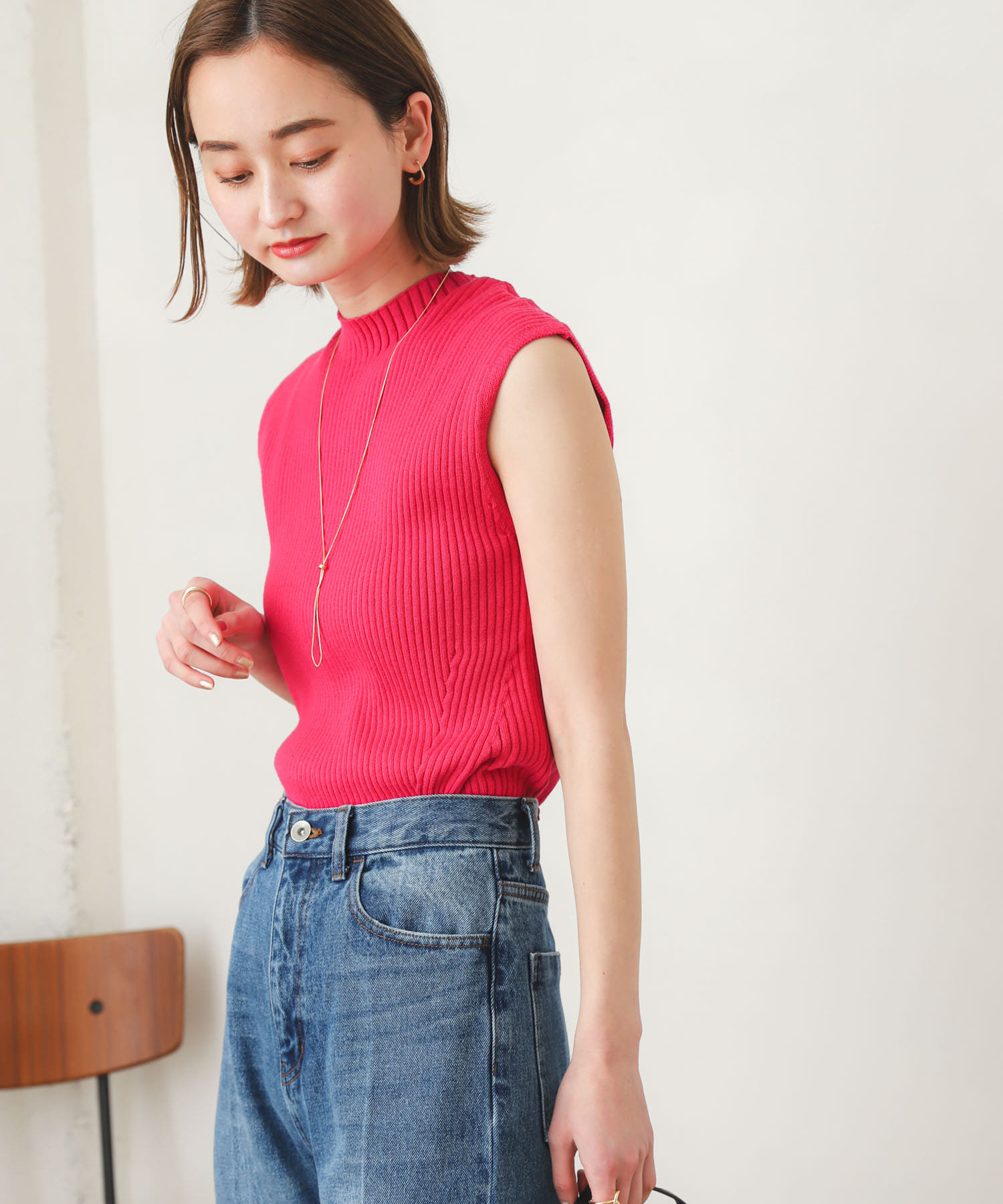 身長：169cm サイズ：one