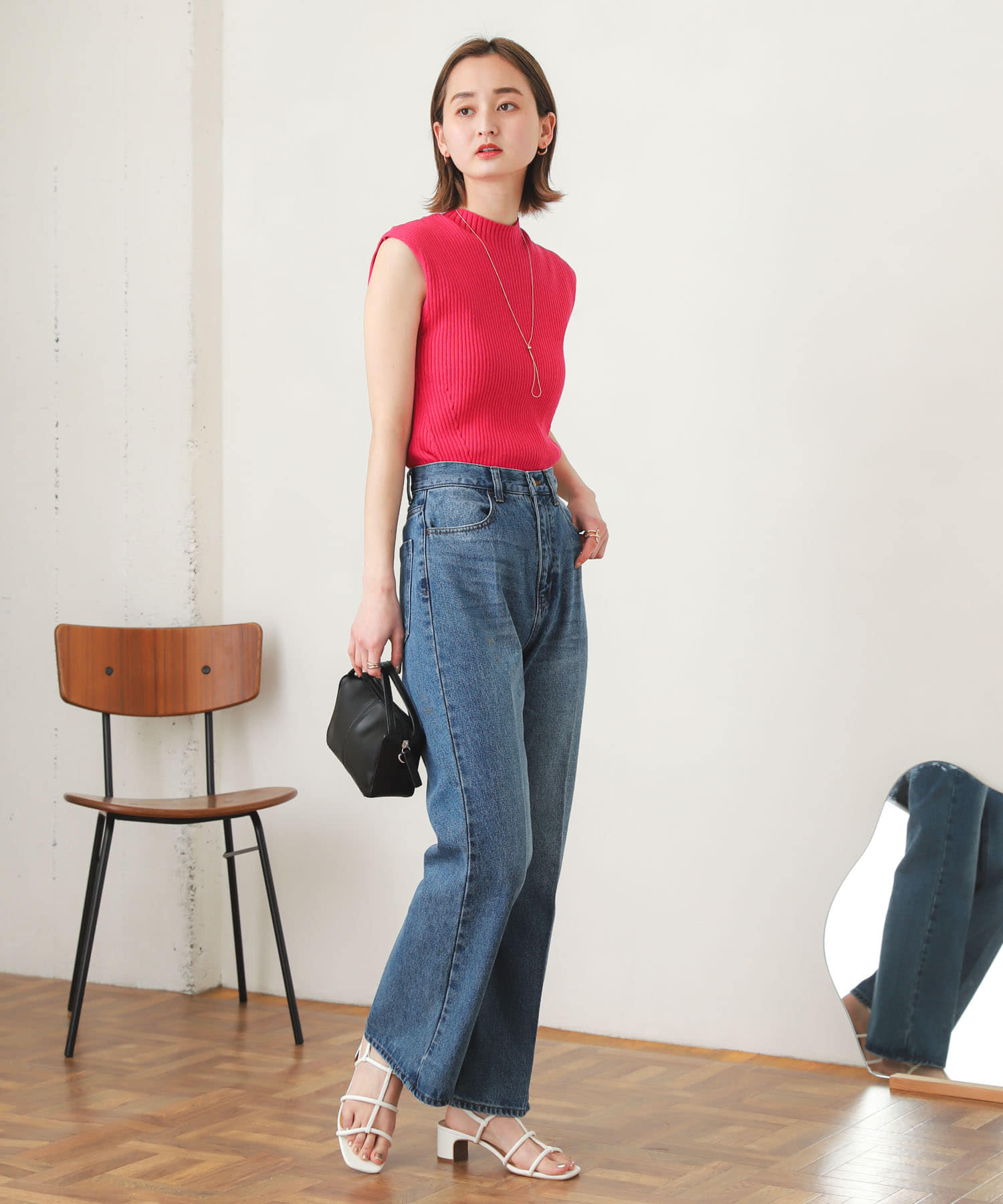 身長：169cm サイズ：one
