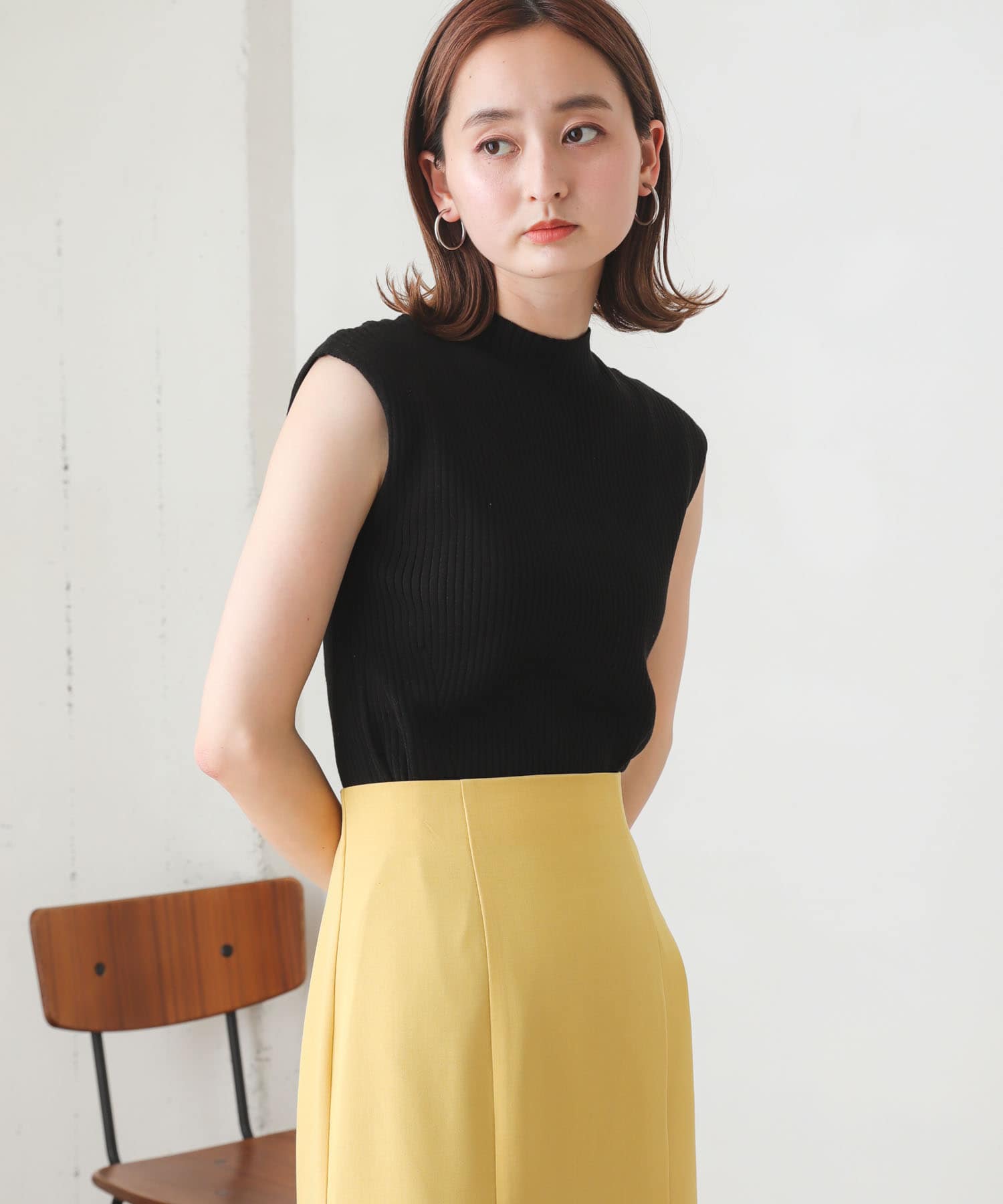 身長：169cm サイズ：one