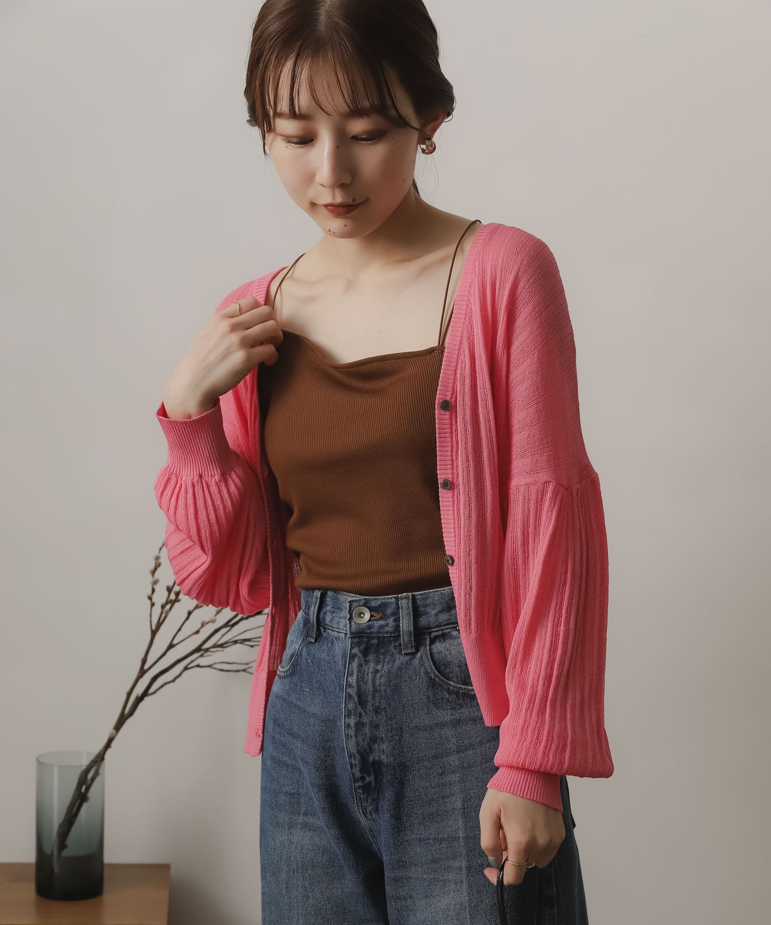 身長：156cm サイズ：one