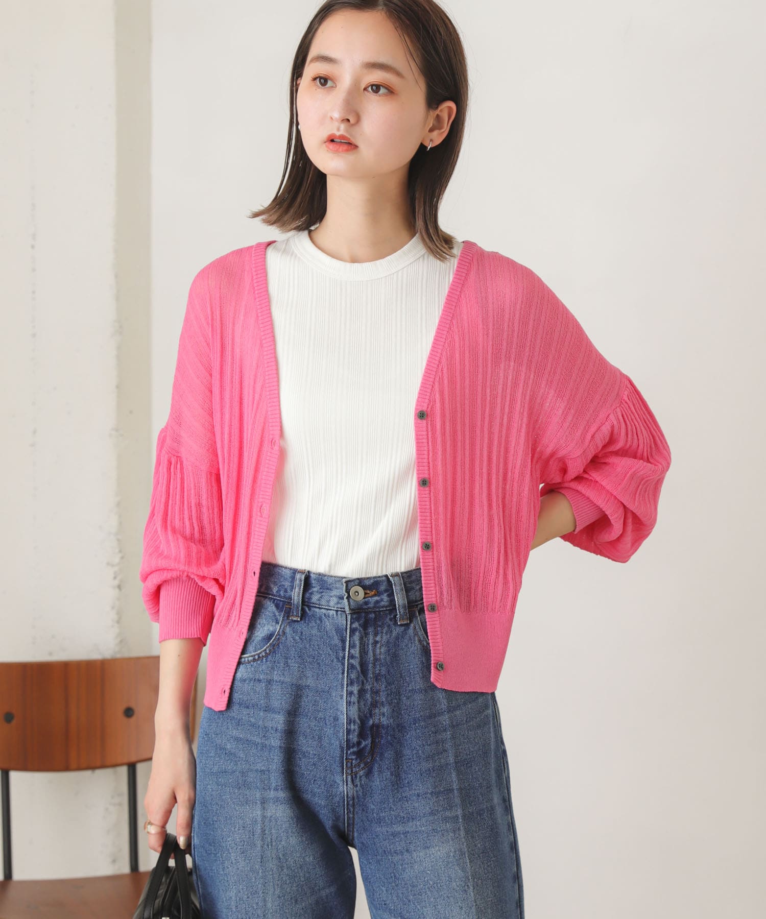 身長：169cm サイズ：one
