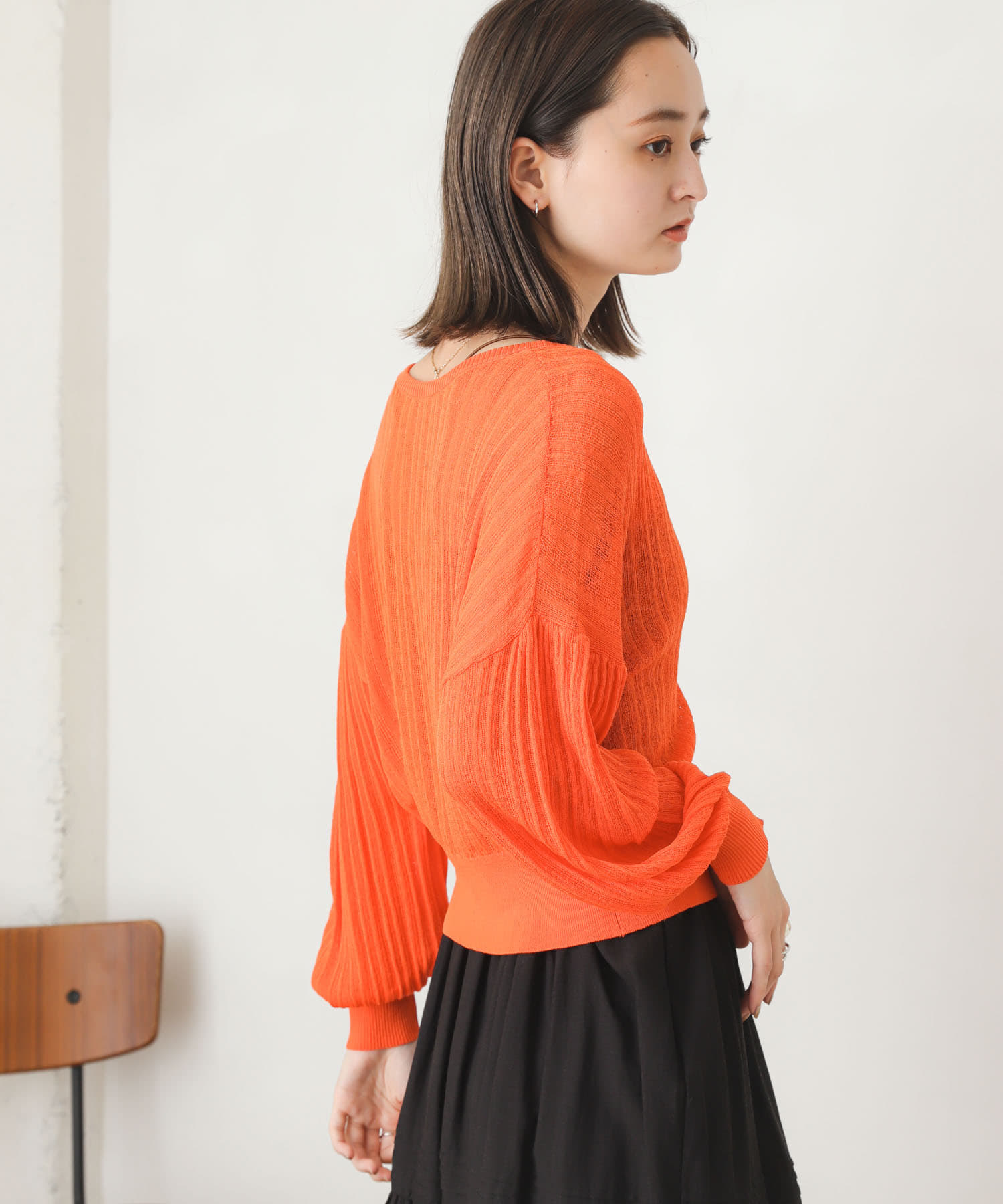 身長：169cm サイズ：one