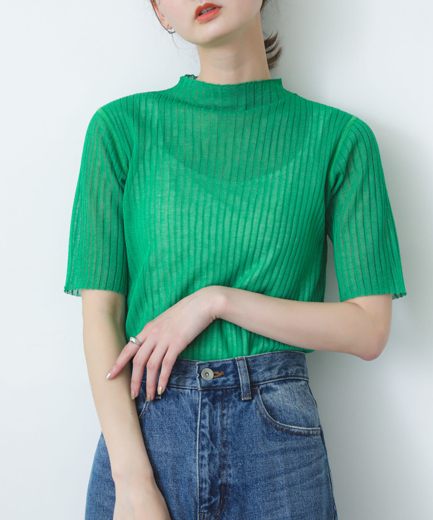 身長：169cm サイズ：one