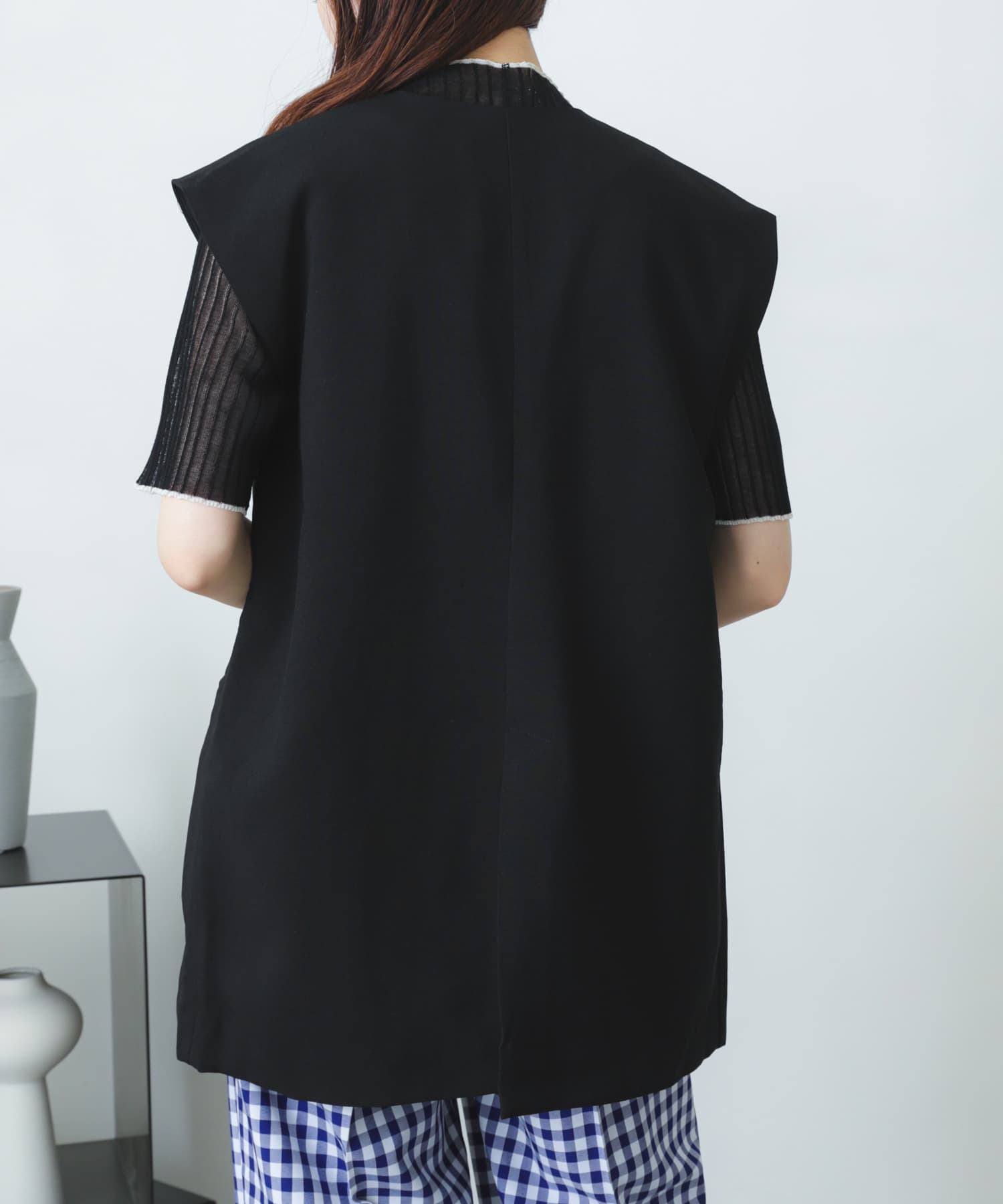 身長：156cm サイズ：one