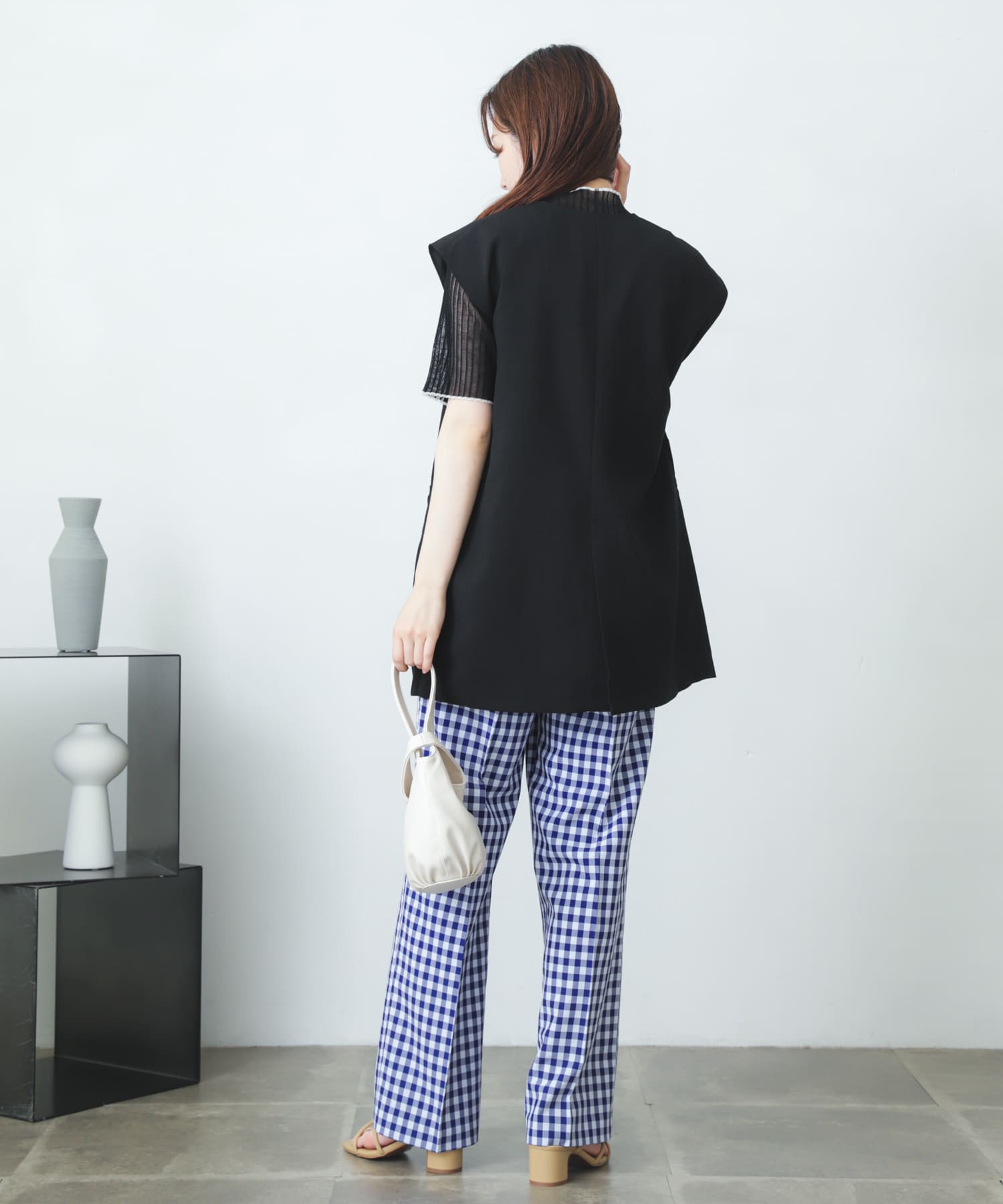 身長：156cm サイズ：one