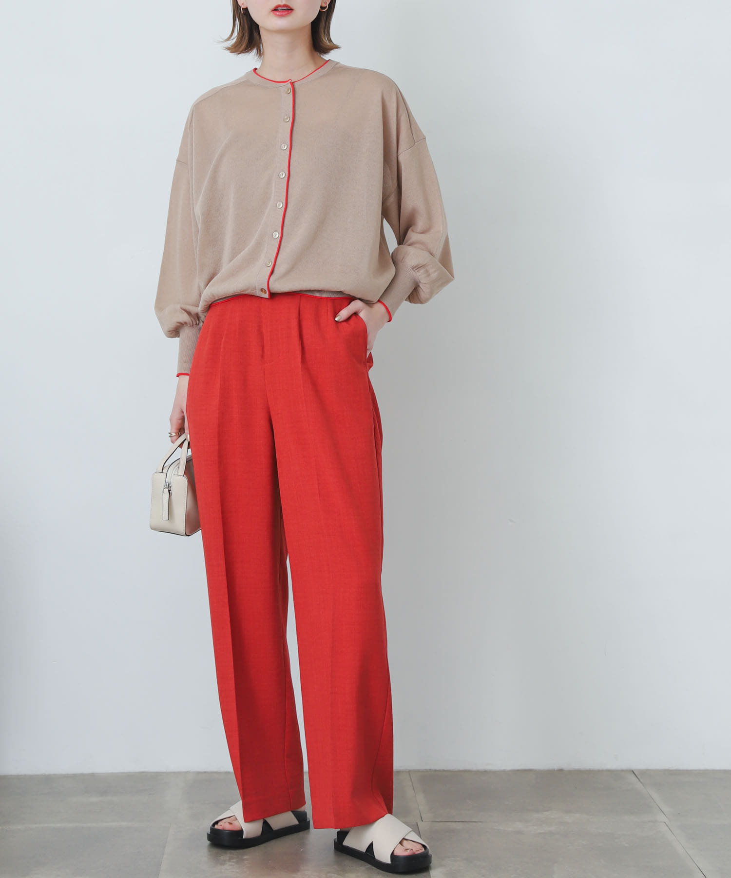 身長：169cm サイズ：one