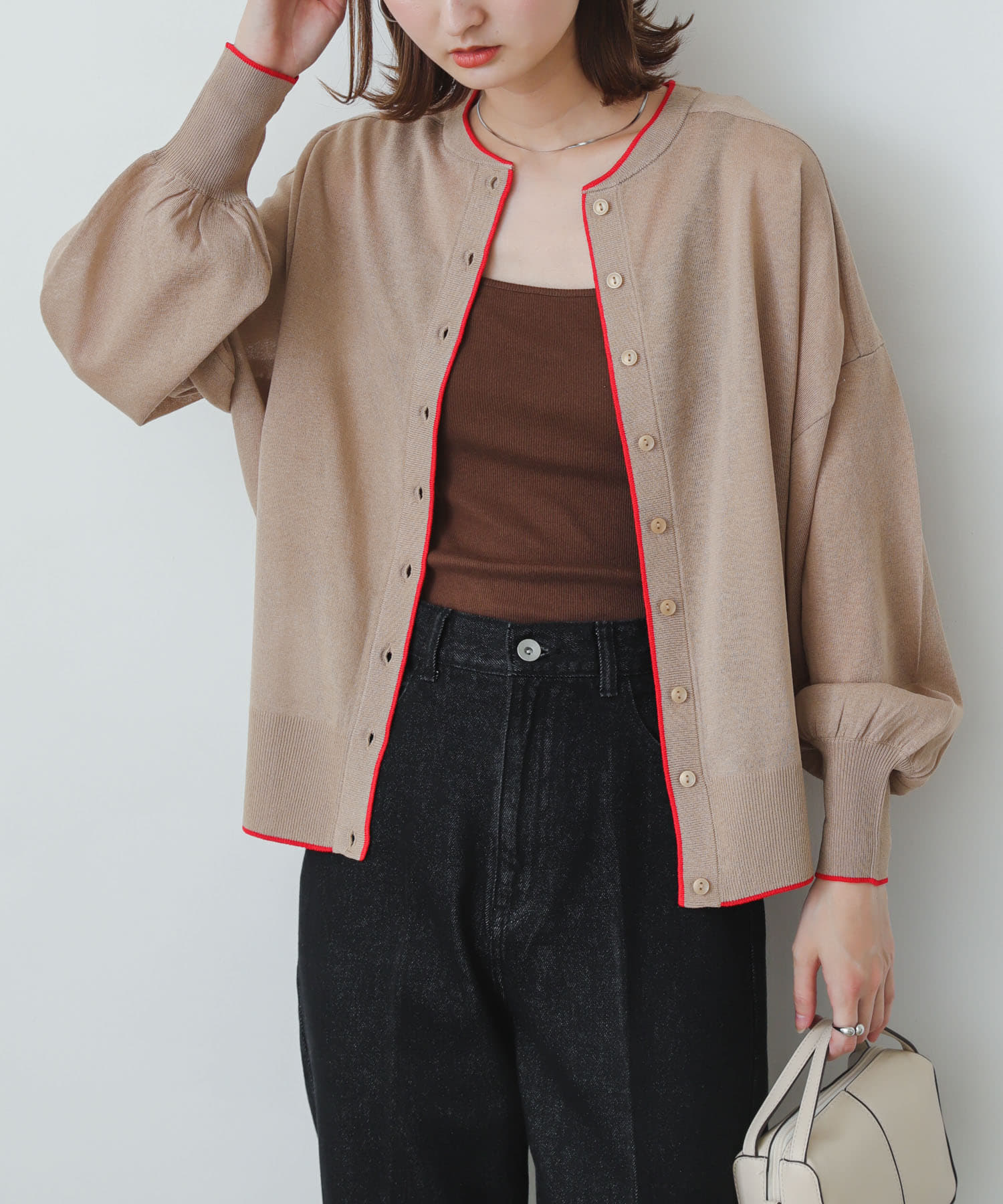 身長：169cm サイズ：one