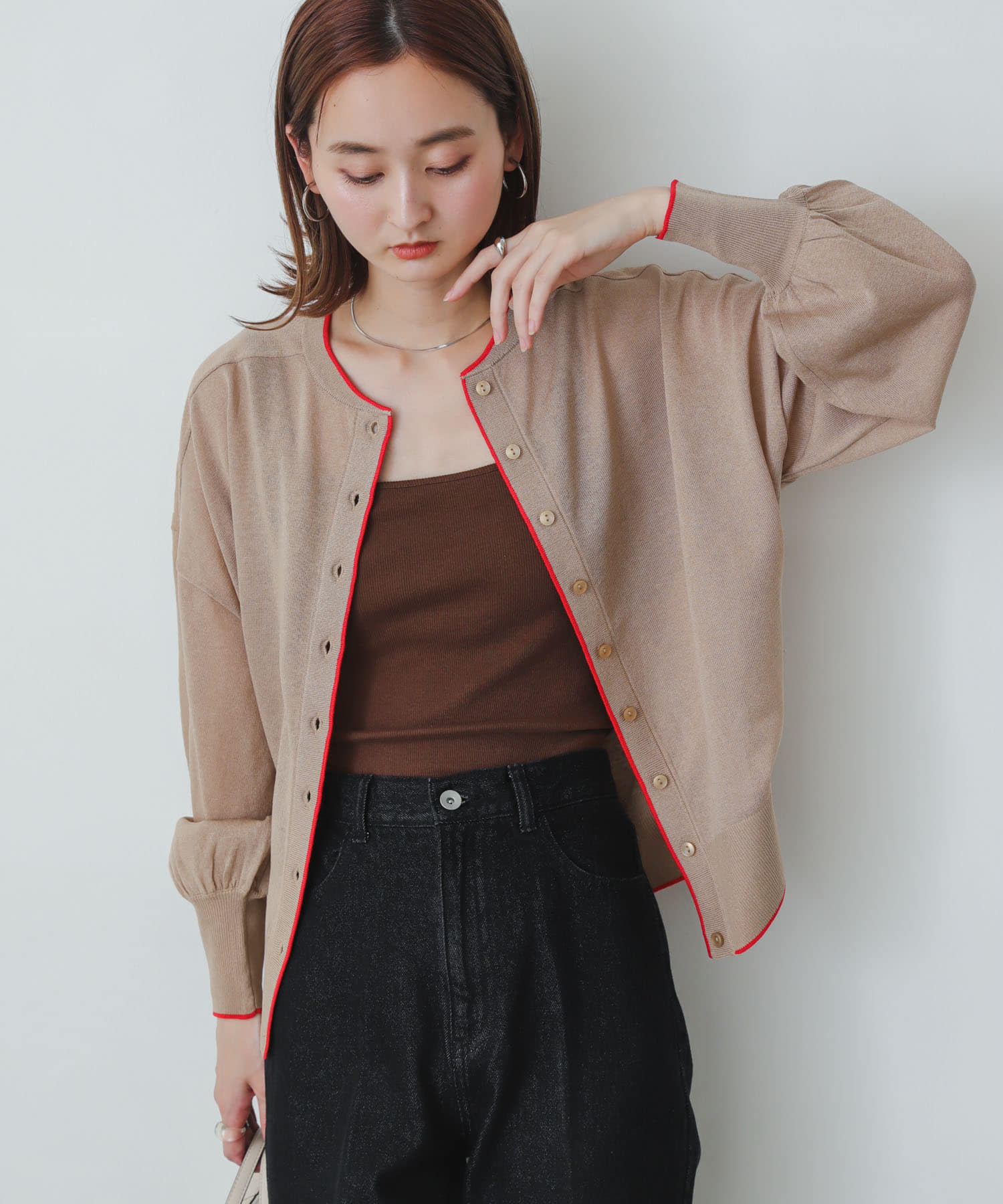 身長：169cm サイズ：one
