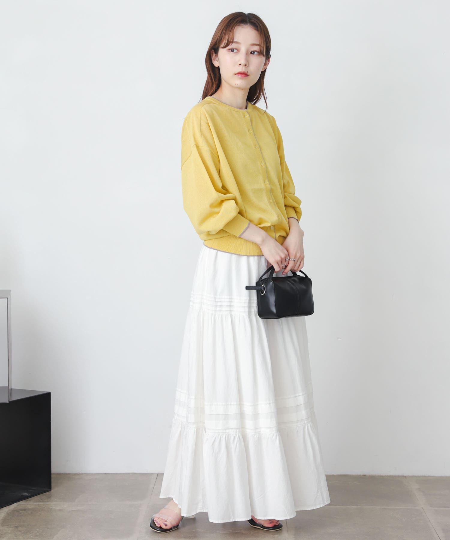 身長：156cm サイズ：one