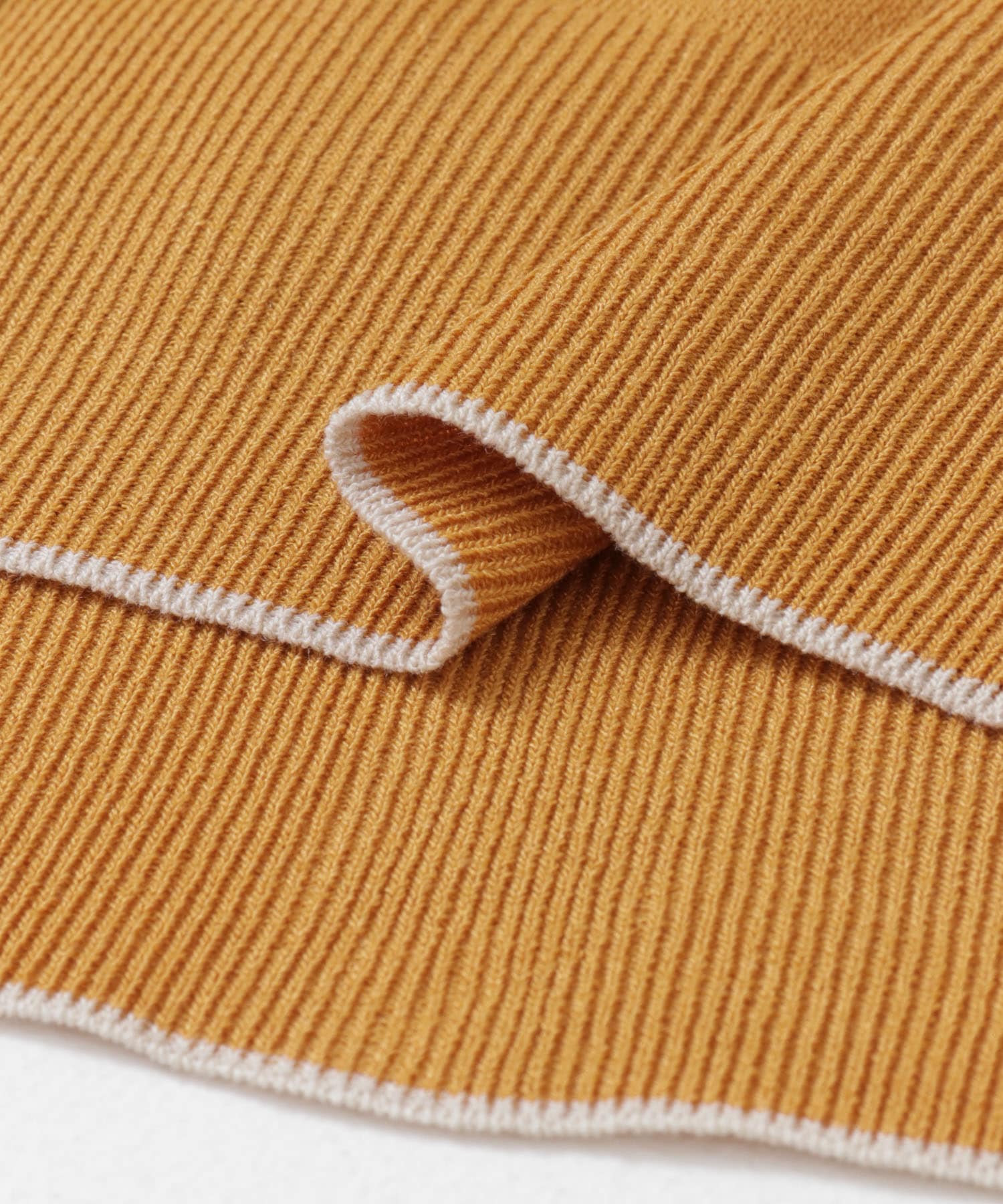 シアーボリュームスリーブカーディガン MUSTARD one
