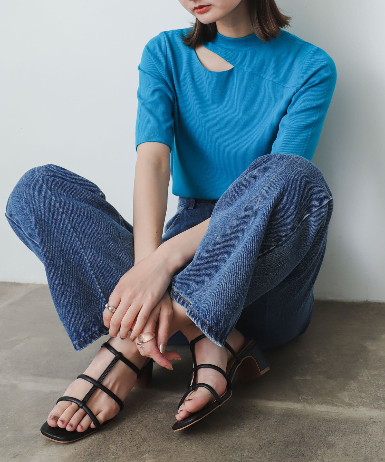 身長：169cm サイズ：one