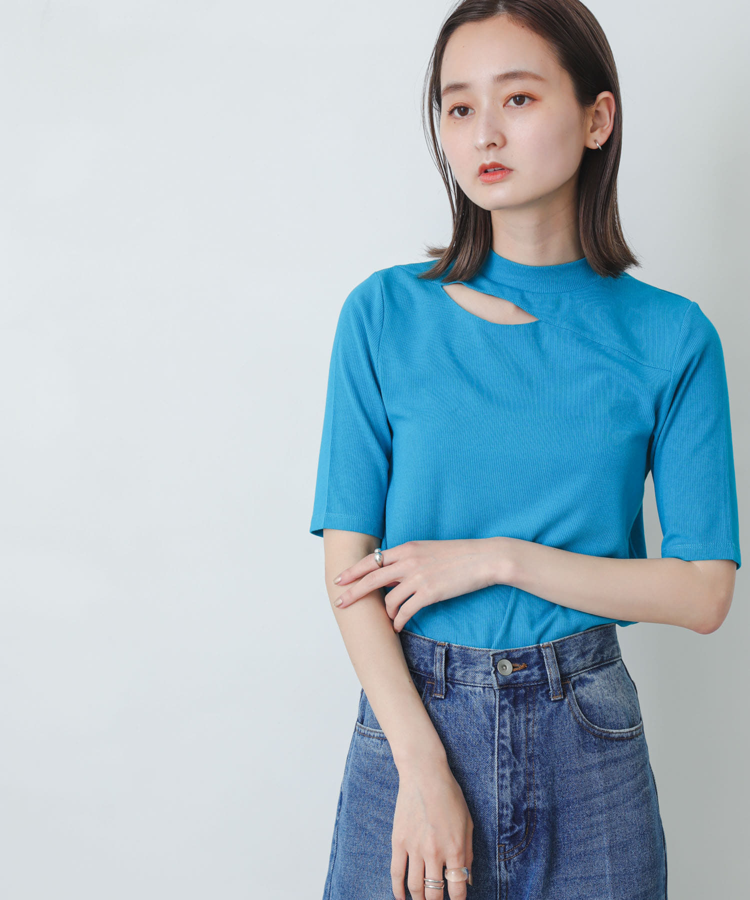身長：169cm サイズ：one