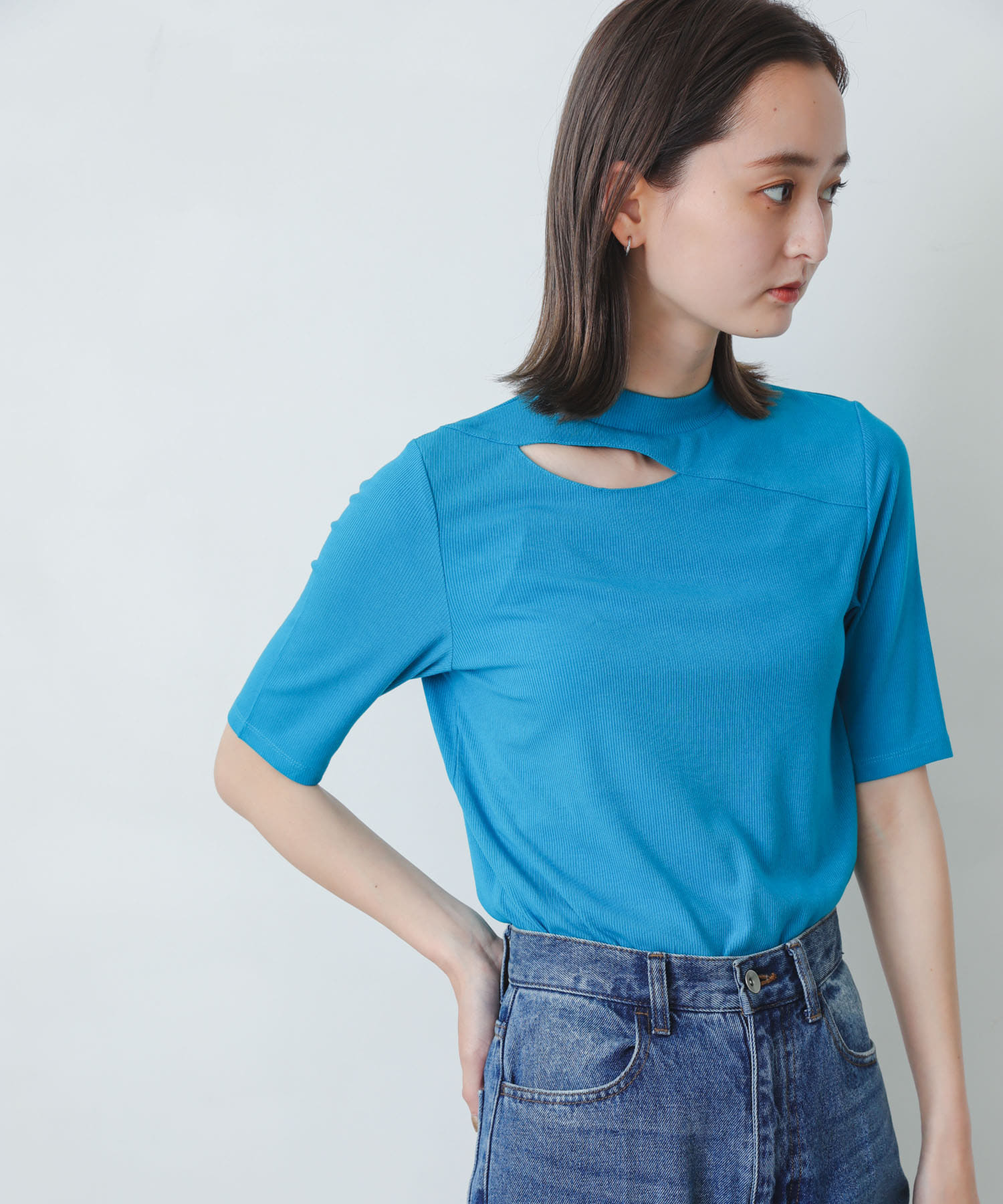 身長：169cm サイズ：one